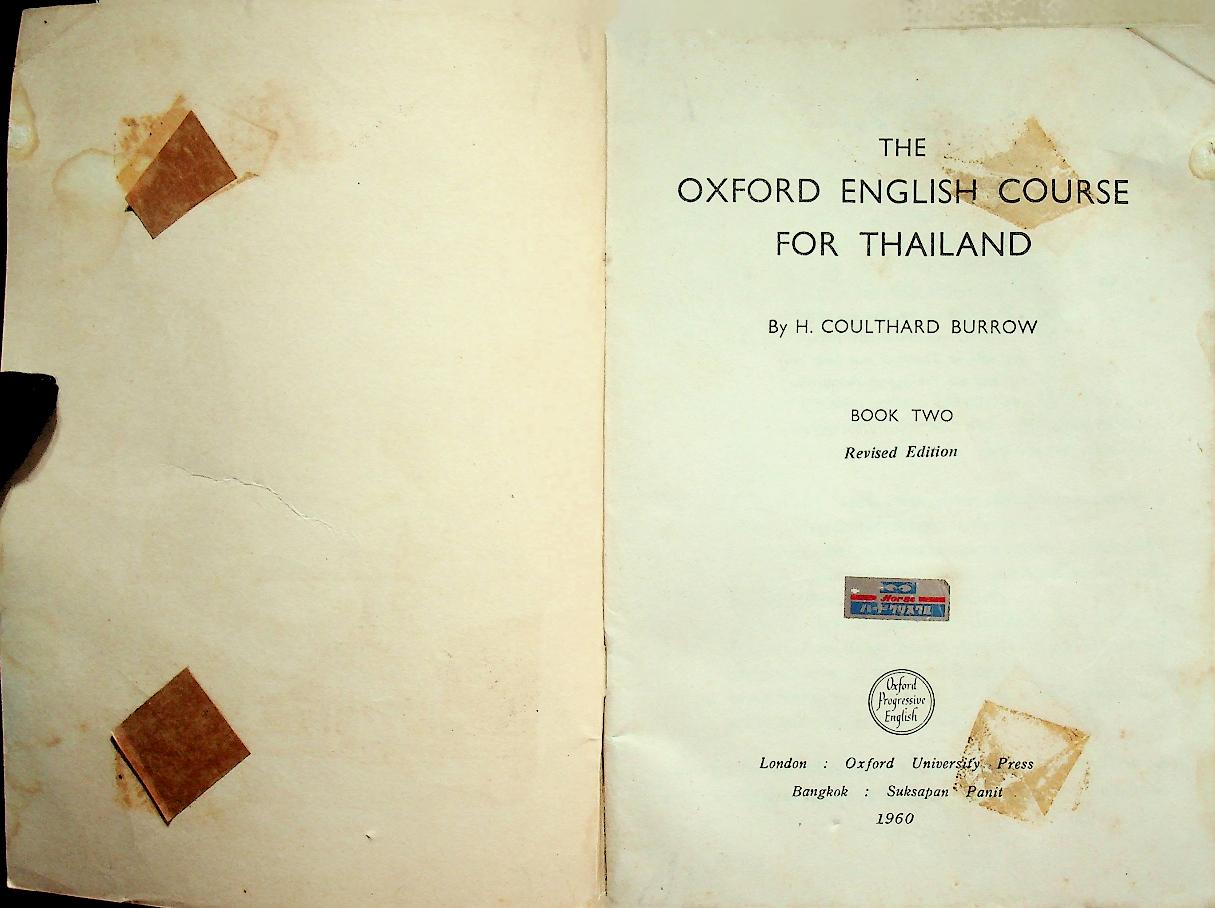 THE OXFORD ENGLISH COURSE FOR THAILAND BOOK TWO