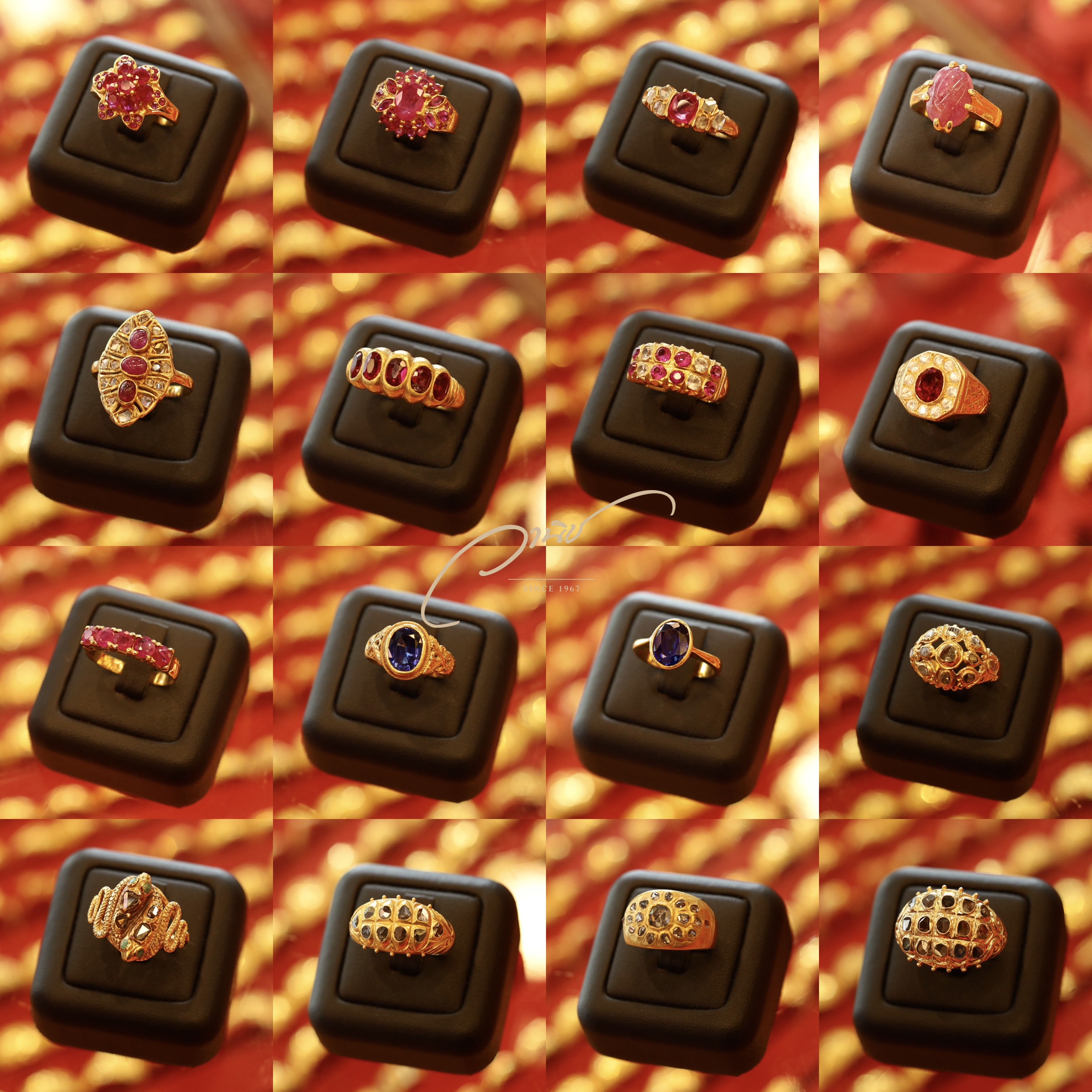 💍Which one is your favorite💍 แหวนเพชรซีก แหวนพลอยสวย