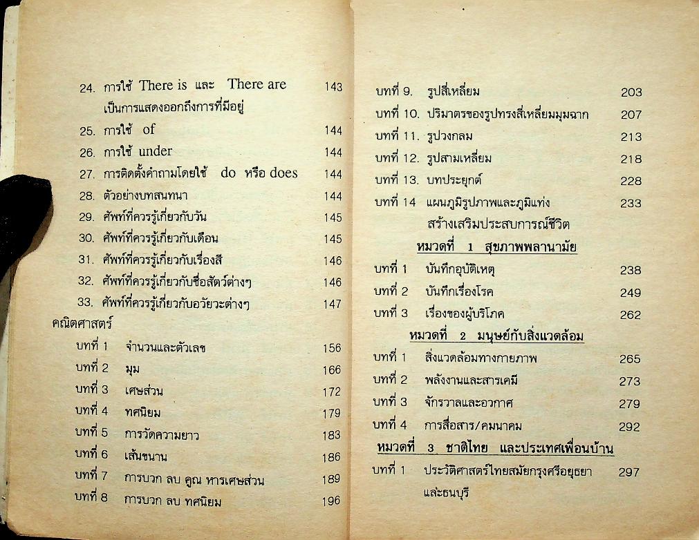 เตรียมสอบ ชั้นประถมศึกษาปีที่ 5