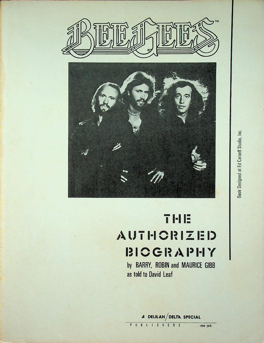 BEE GEES - THE AUTHORIZED BIOGRAPHY (ไม่มีโปสเตอร์)