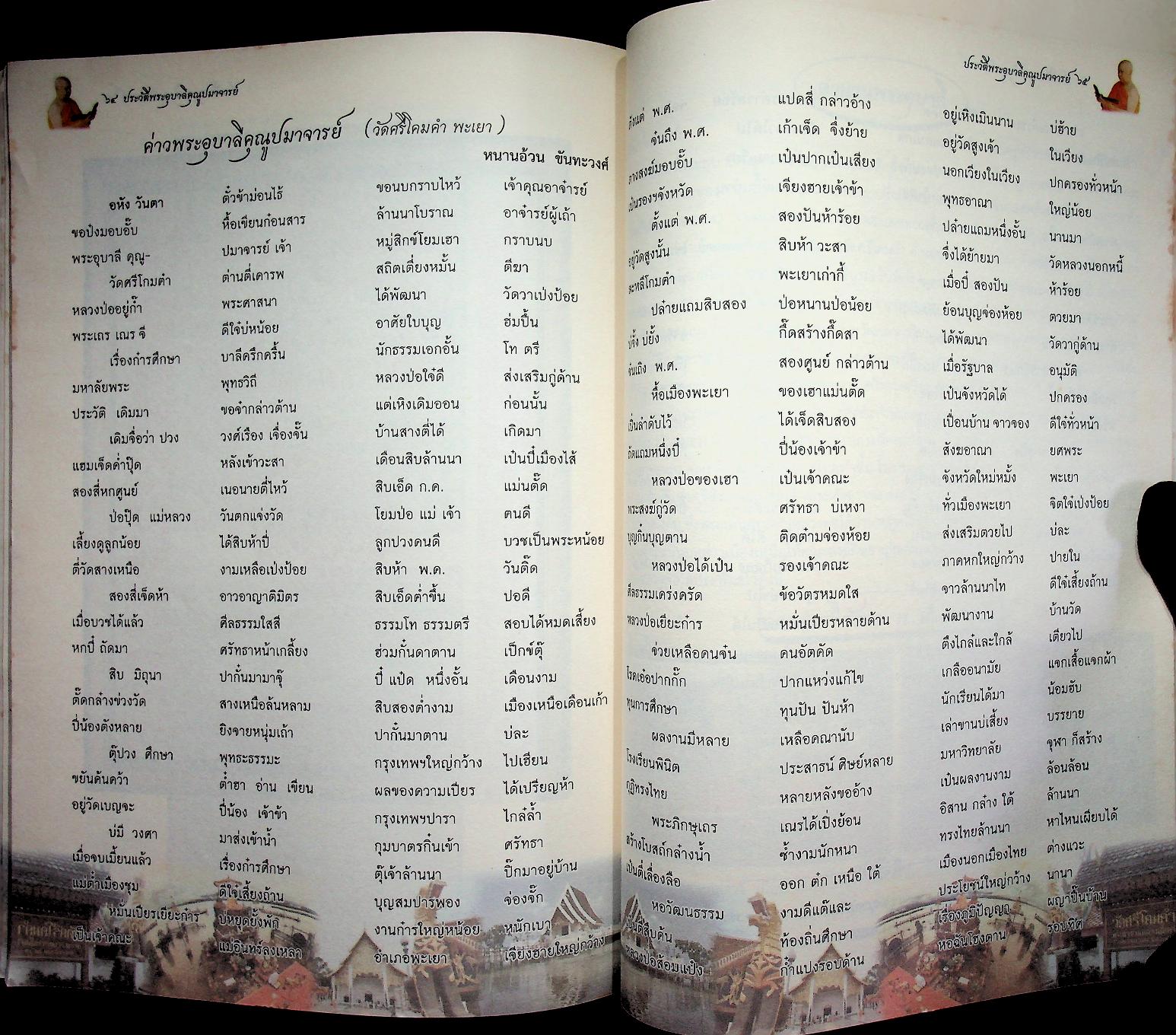 ประวัติพระอุบาลีคุณูปมาจารย์ (ปวง ธมฺมปญฺญมหาเถร ป.ธ ๕) วัดศรีโคมคำ จังหวัดพะเยา
