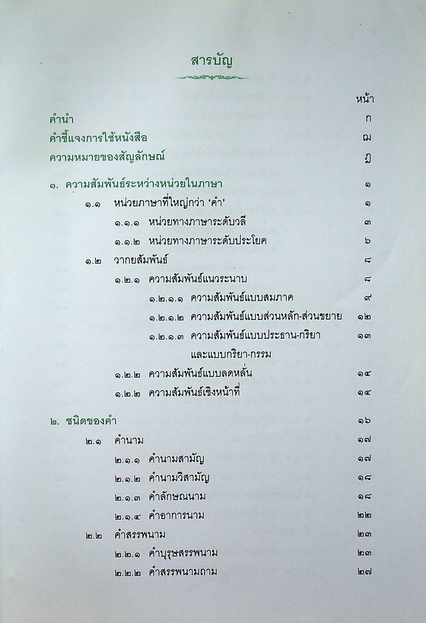 หนังสืออุเทศภาษาไทย ชุด บรรทัดฐานภาษาไทย เล่ม ๓ : ชนิดของคำ วลี ประโยคและสัมพันธสาร