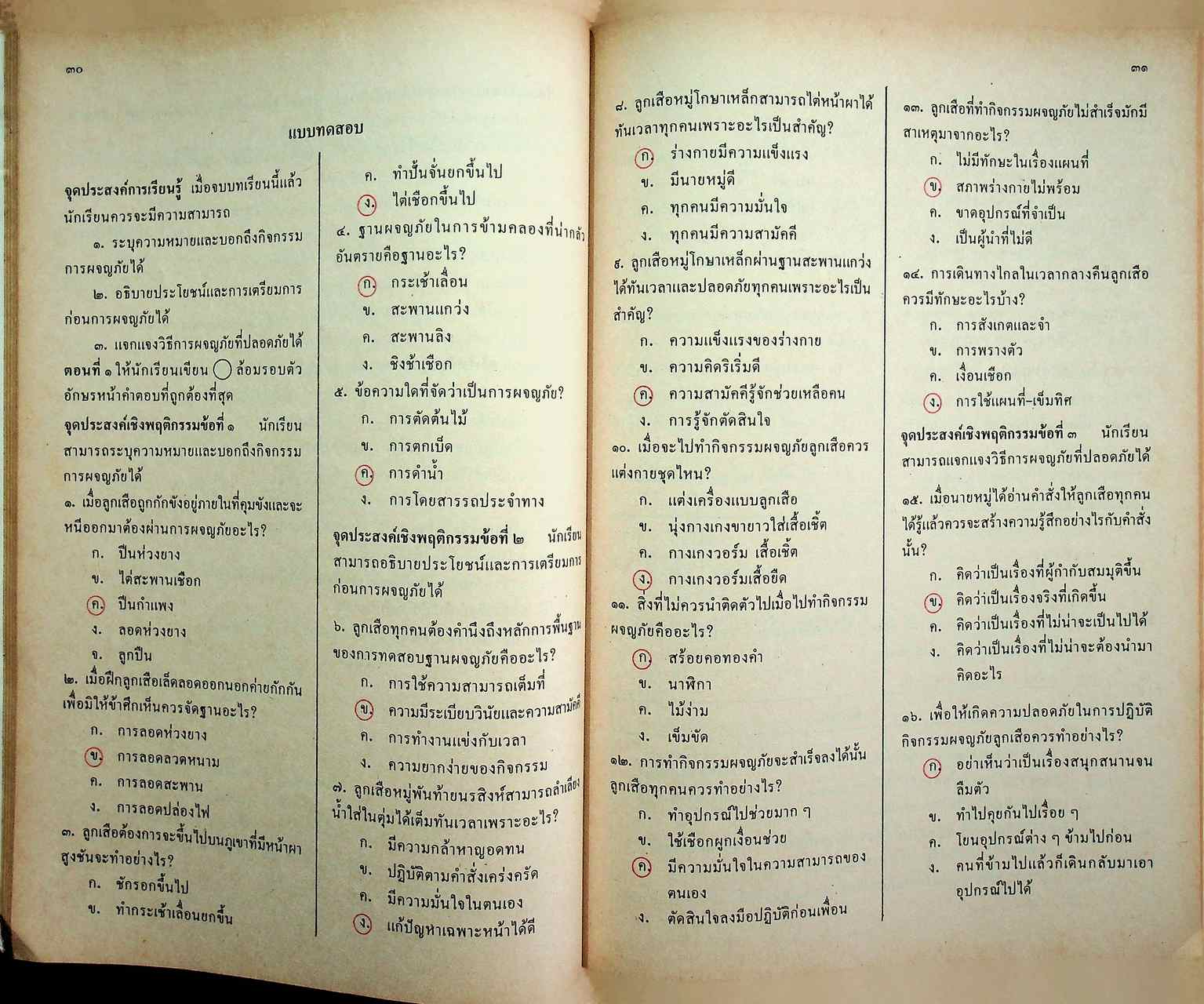 คู่มือครู สรุปและแบบทดสอบวิชาลูกเสือ ลส.๒๐๓ ชั้นมัธยมศึกษาปีที่ ๒ (ม.๒)