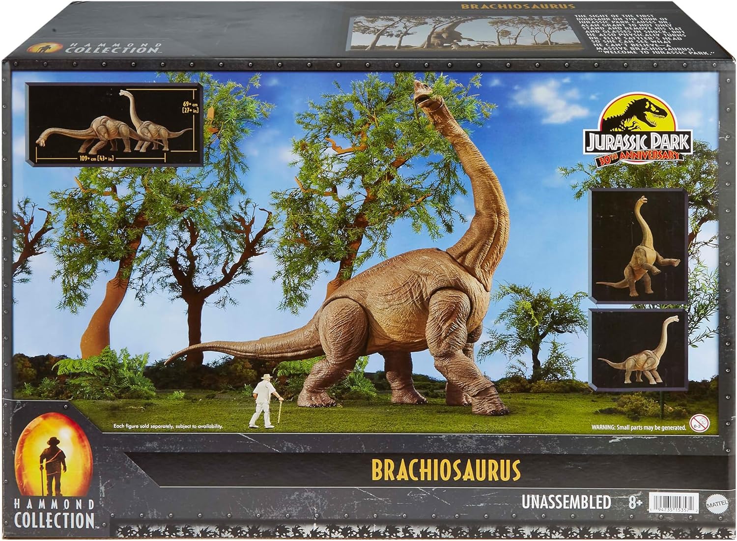 **MTS Toys**Mattel Jurassic World Hammond Collection : HNY77 Brachiosaurus [ความสูงจากหัวถึงเท้า 69 ซ.ม.]