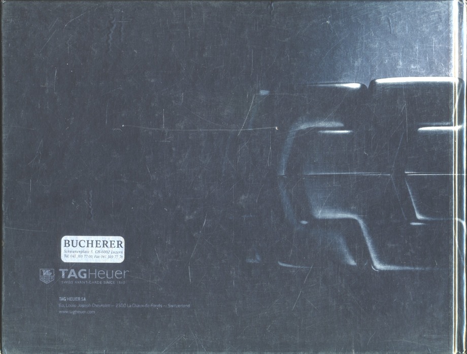 THE CATALOG 2007-2008 TAG Heuer SWISS AVANT-GRADE SINCE 1860 (หนังสือแค็ตตาล็อกนาฬิกาจากประเทศสวิตเซอร์แลนด์)