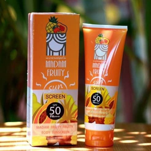 ครีมกันแดดมาดามฟรุตตี้ ครีมกันแดด สับปะรด spf50++