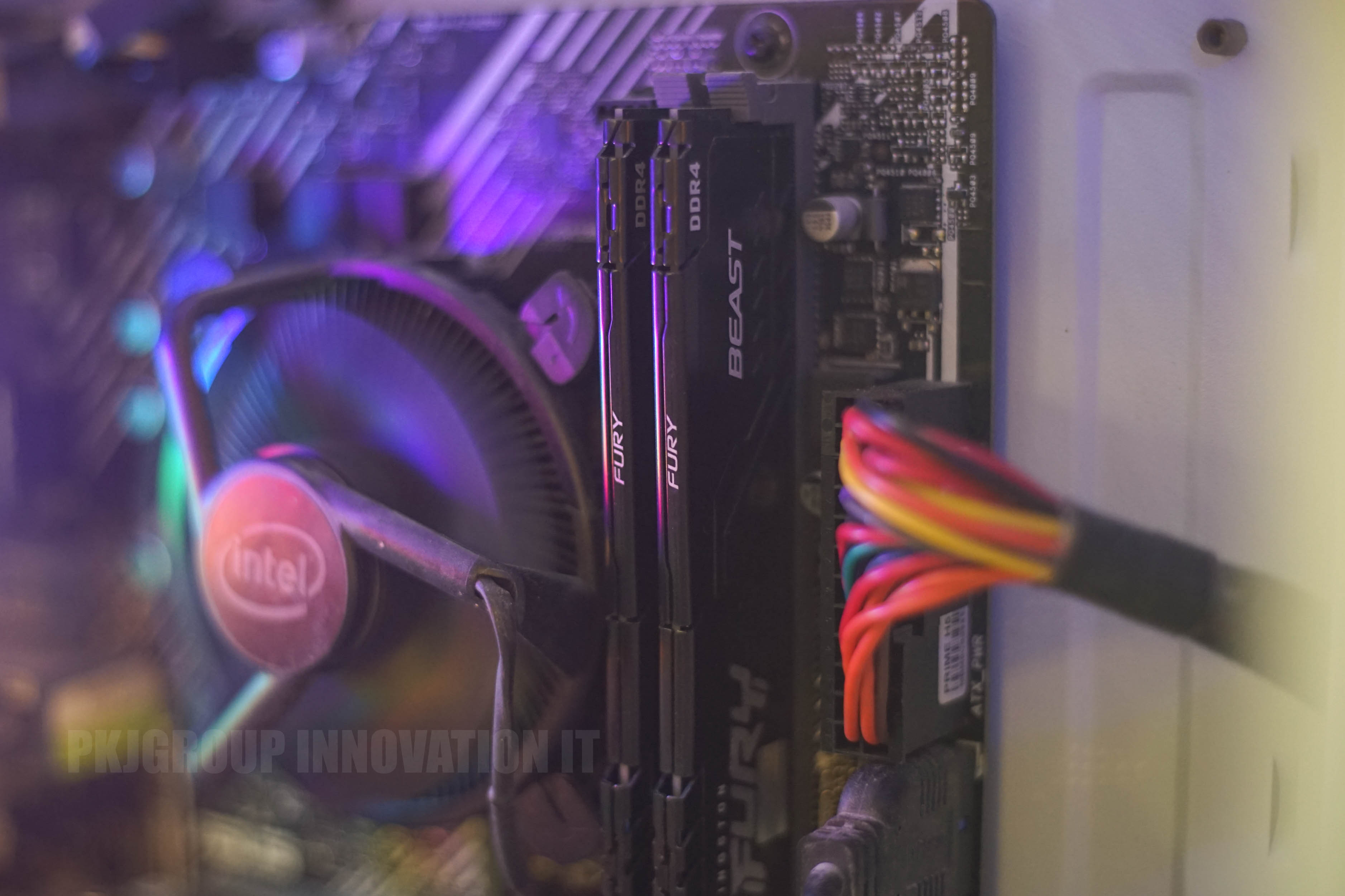 คอมเล่นเกมมือสอง i3-10105 RAM 16 GB GTX1660 Super SSD 120 GB HDD 1 TB