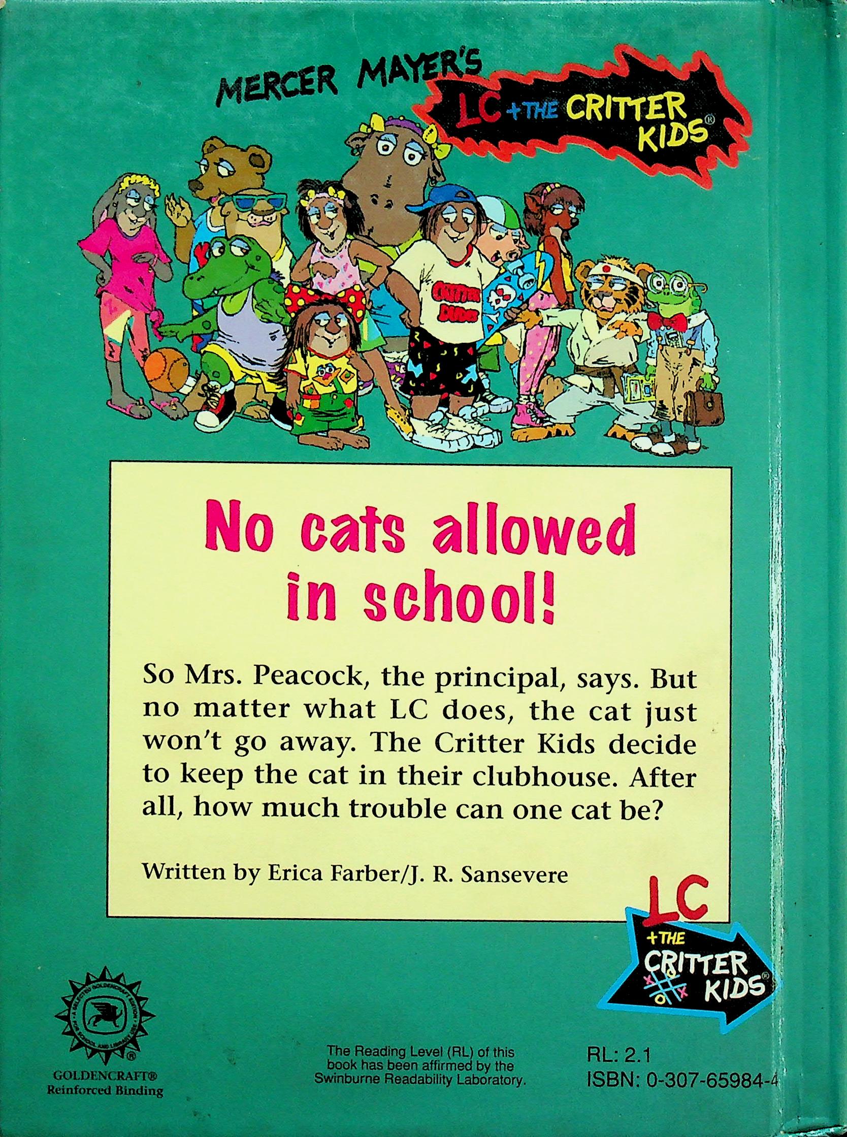 MERCER MAYER'S LC+THE CRITTER KIDS : THE CAT'S MEOW