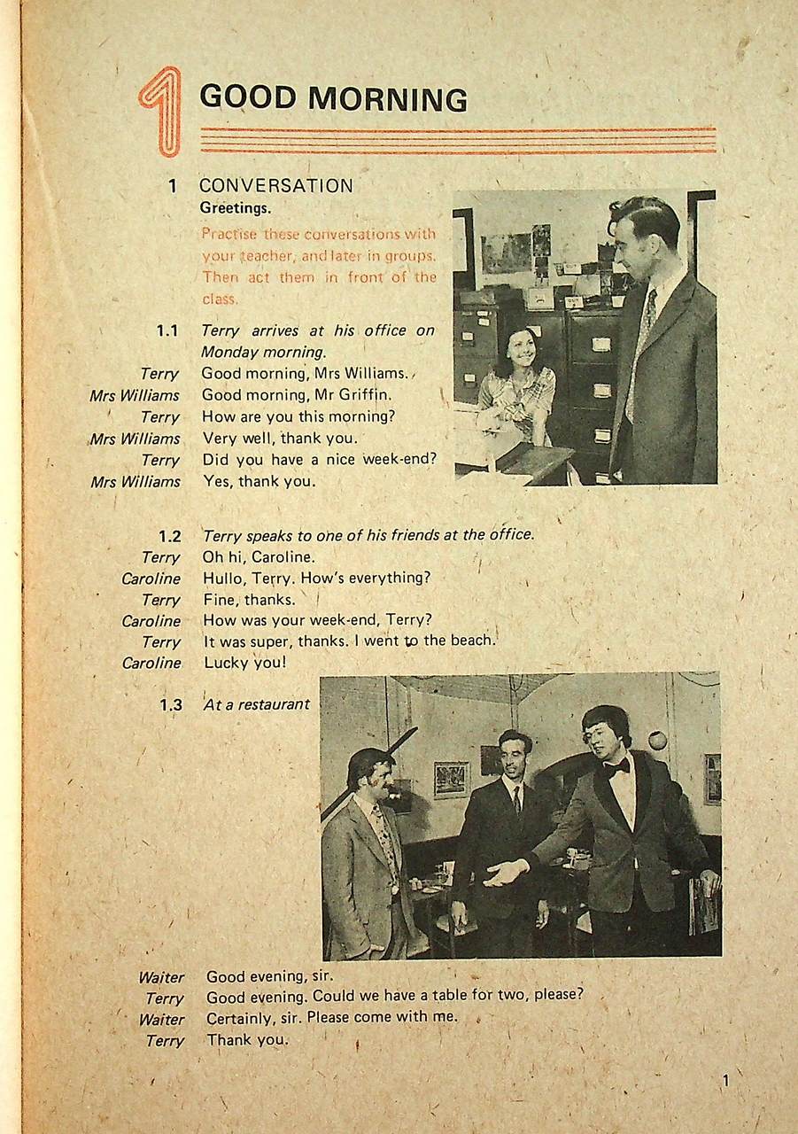 หนังสือเรียนภาษาอังกฤษ GETTING THROUGH TO PEOPLE รายวิชา อ ๐๔๑ - อ ๐๔๒ ทักษะฟัง-พูด ๑-๒ ระดับมัธยมศึกษาตอนปลาย
