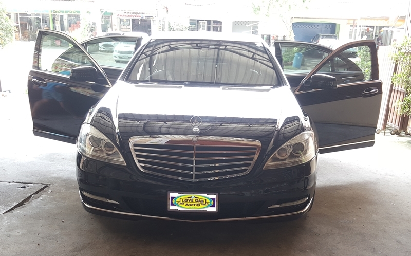 พรมเข้ารูปรถยนต์ benz s350 w221