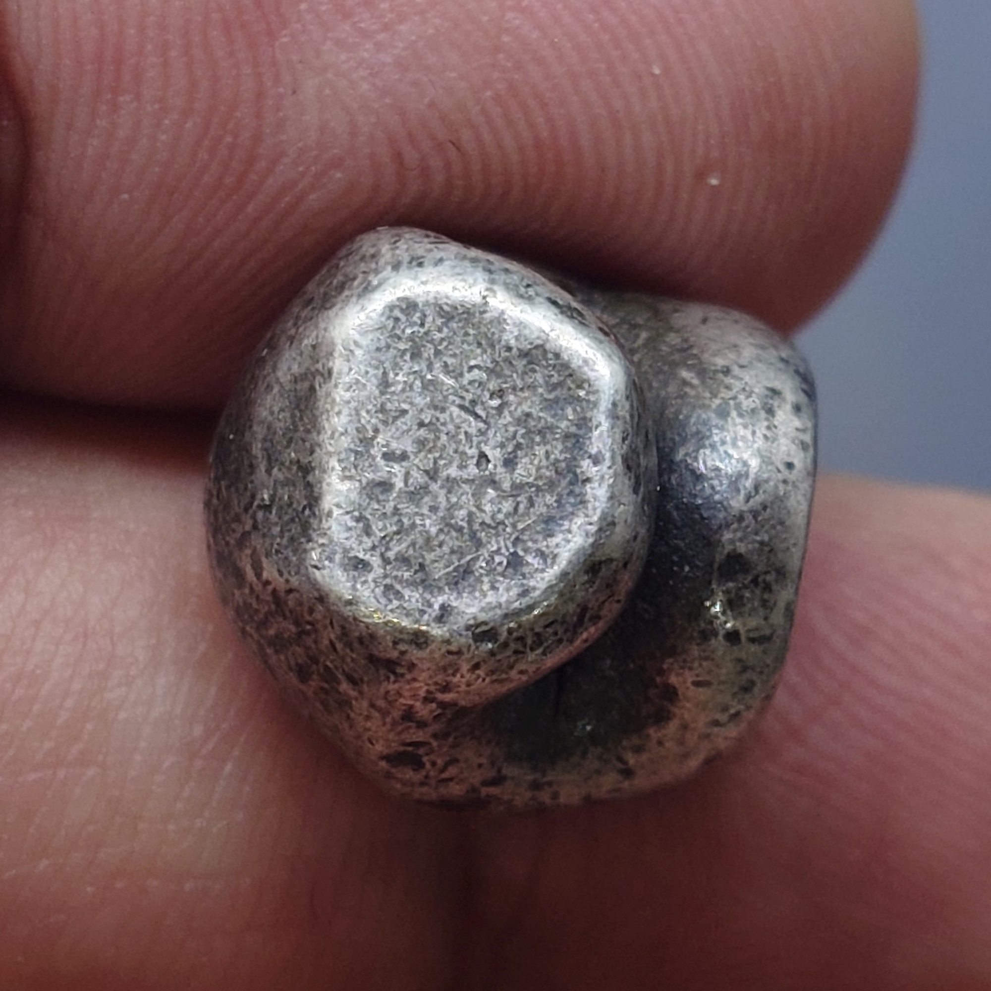 พดด้วง ขนาด 1 บาท ตราอุณาโลม สมัยรัชกาลที่ 1 น้ำหนักดี