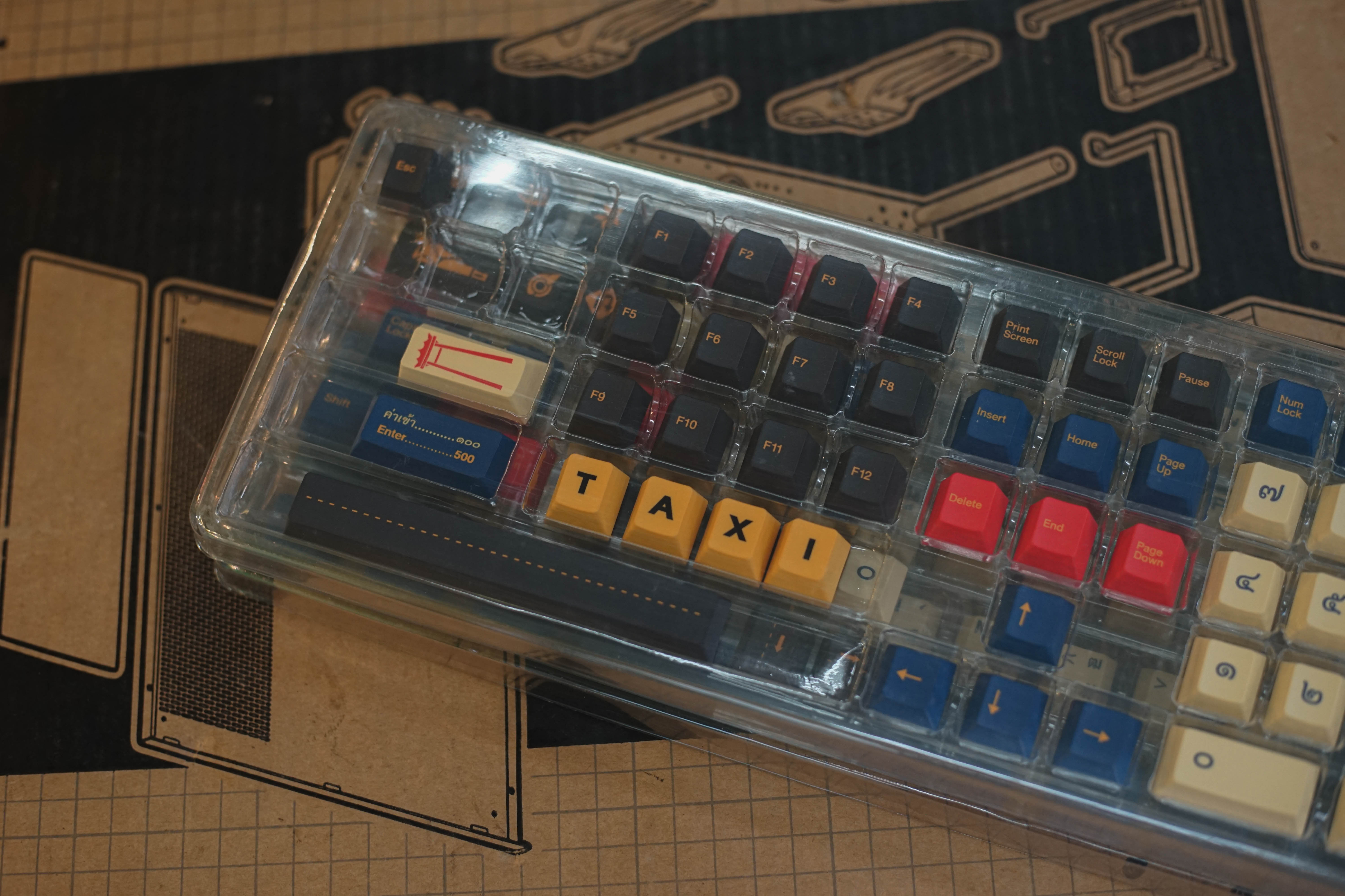 Keycap Loga TukTuk มือสองขาย ตามสภาพ