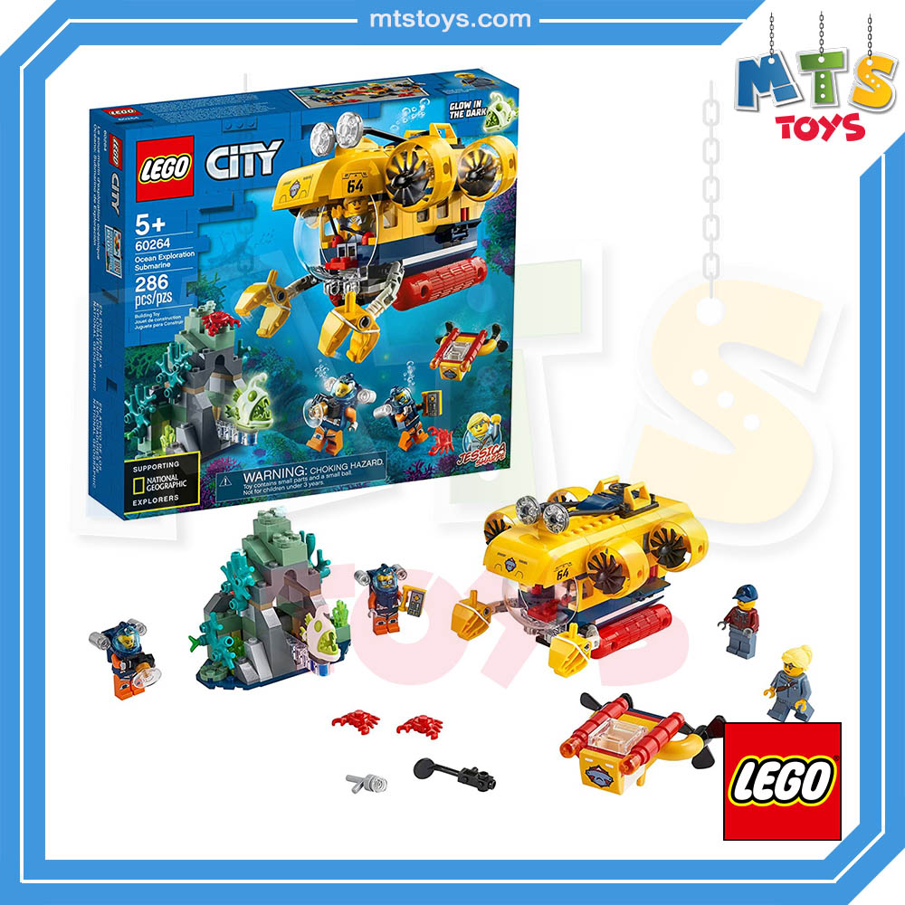 **MTS Toys**เลโก้ Lego 60264 City : Ocean Exploration Submarine