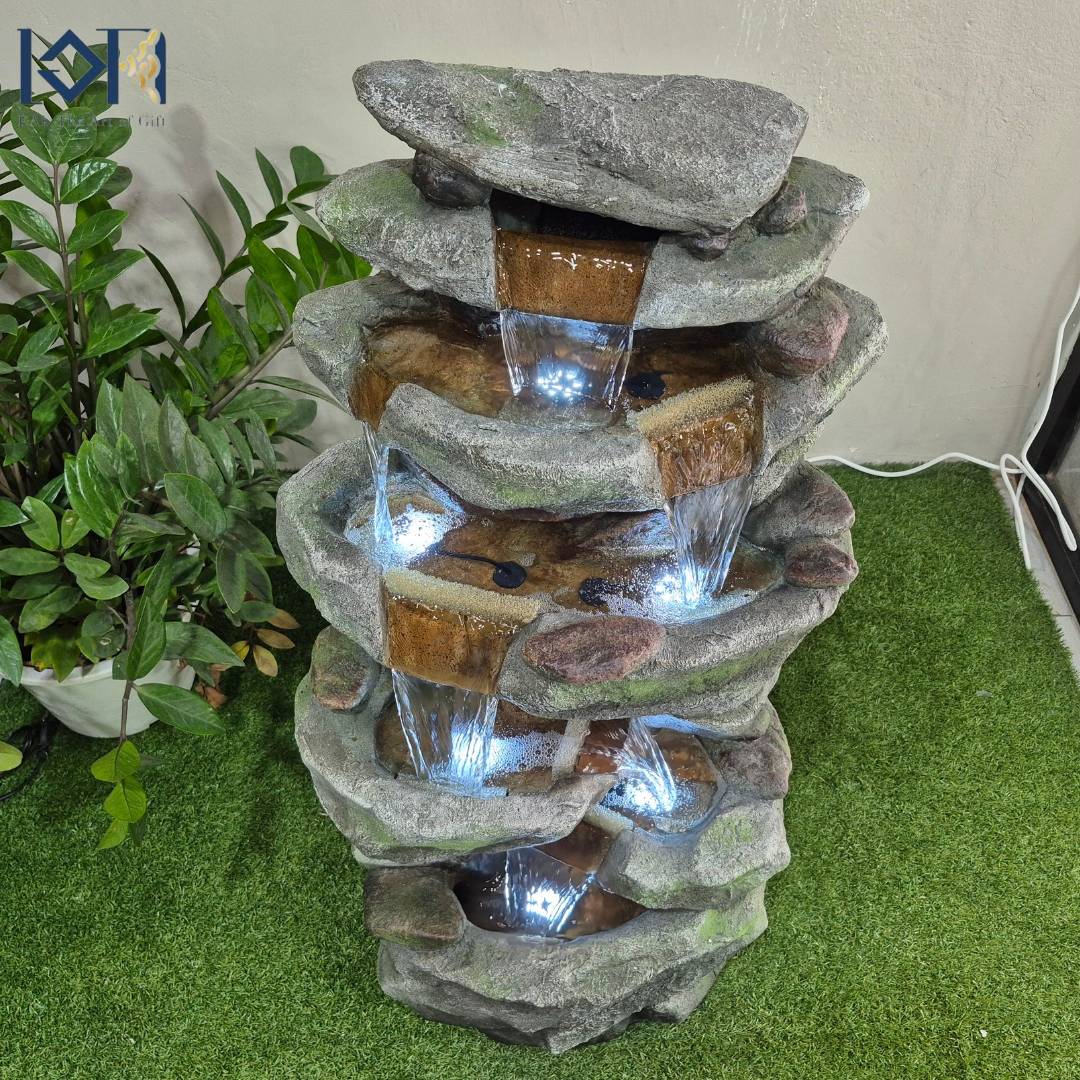 น้ำพุหน้าบ้าน รุ่นรหัสสินค้า200015 อ่างน้ำพุสำเร็จรูป บ่อน้ำพุจัดสวน น้ำพุน้ำล้นแต่งบ้าน น้ำล้นมงคลฮวงจุ้ย