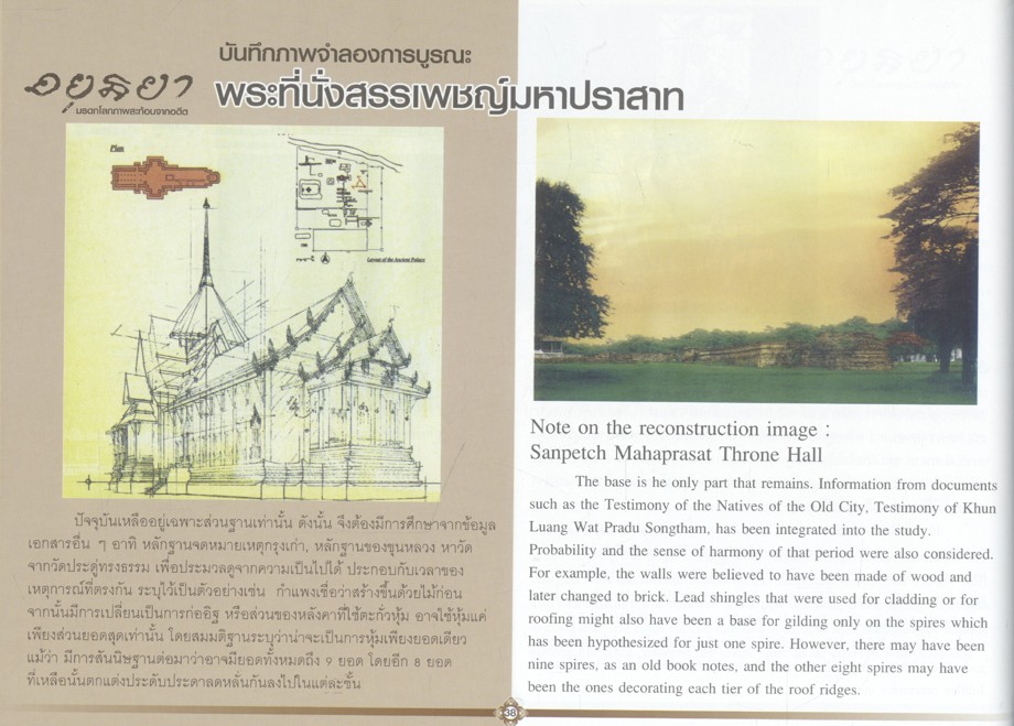 อยุธยา มรดกโลกภาพสะท้อนจากอดีต Ayutthaya World Heritage Reflections of the Past