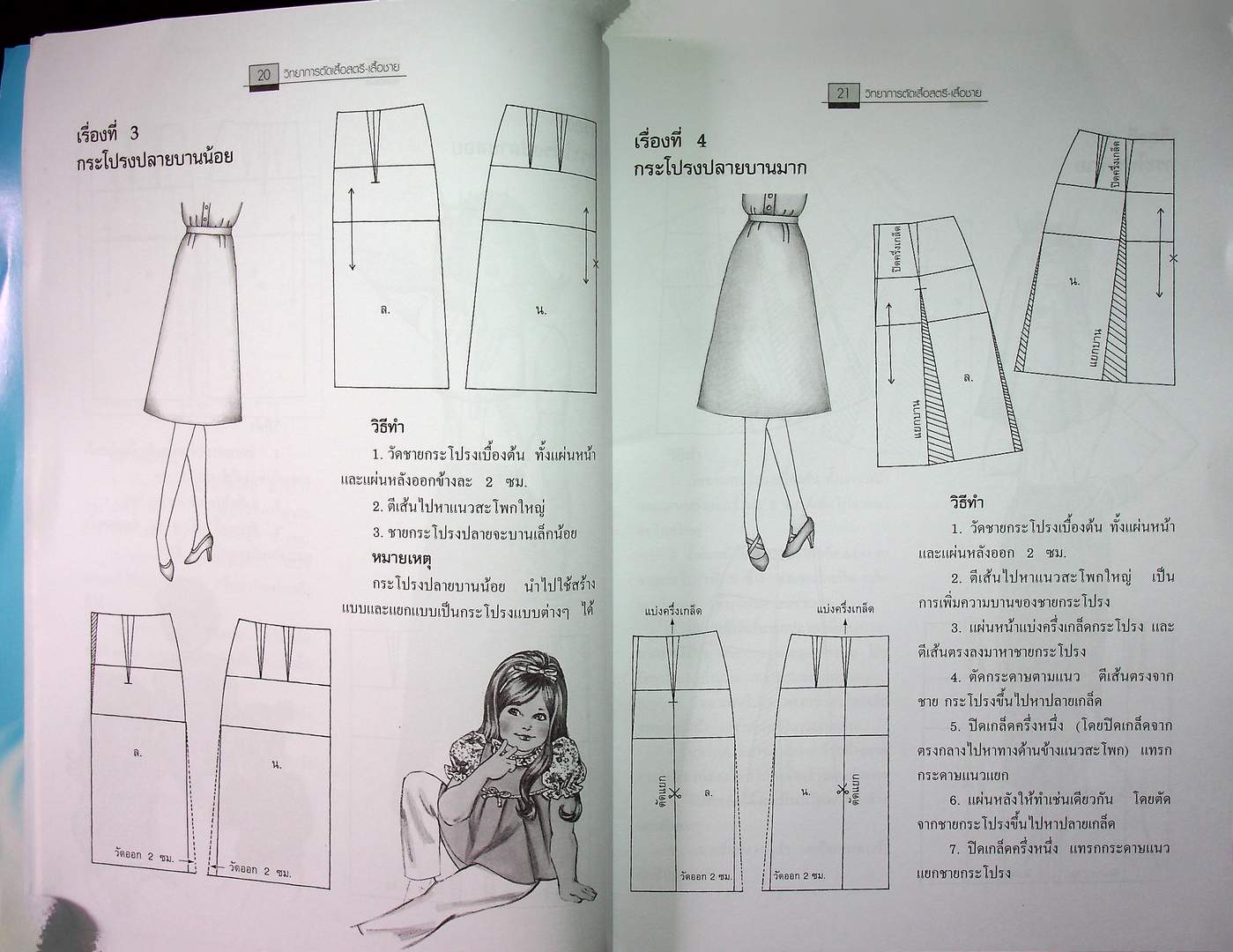 ตัดเสื้อสตรี-เสื้อชาย