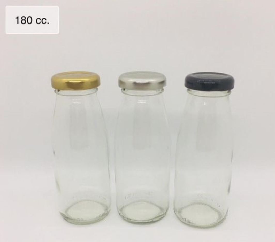 ขวดแก้ว 180 cc ( รหัส 03-GL004-ป.38 )