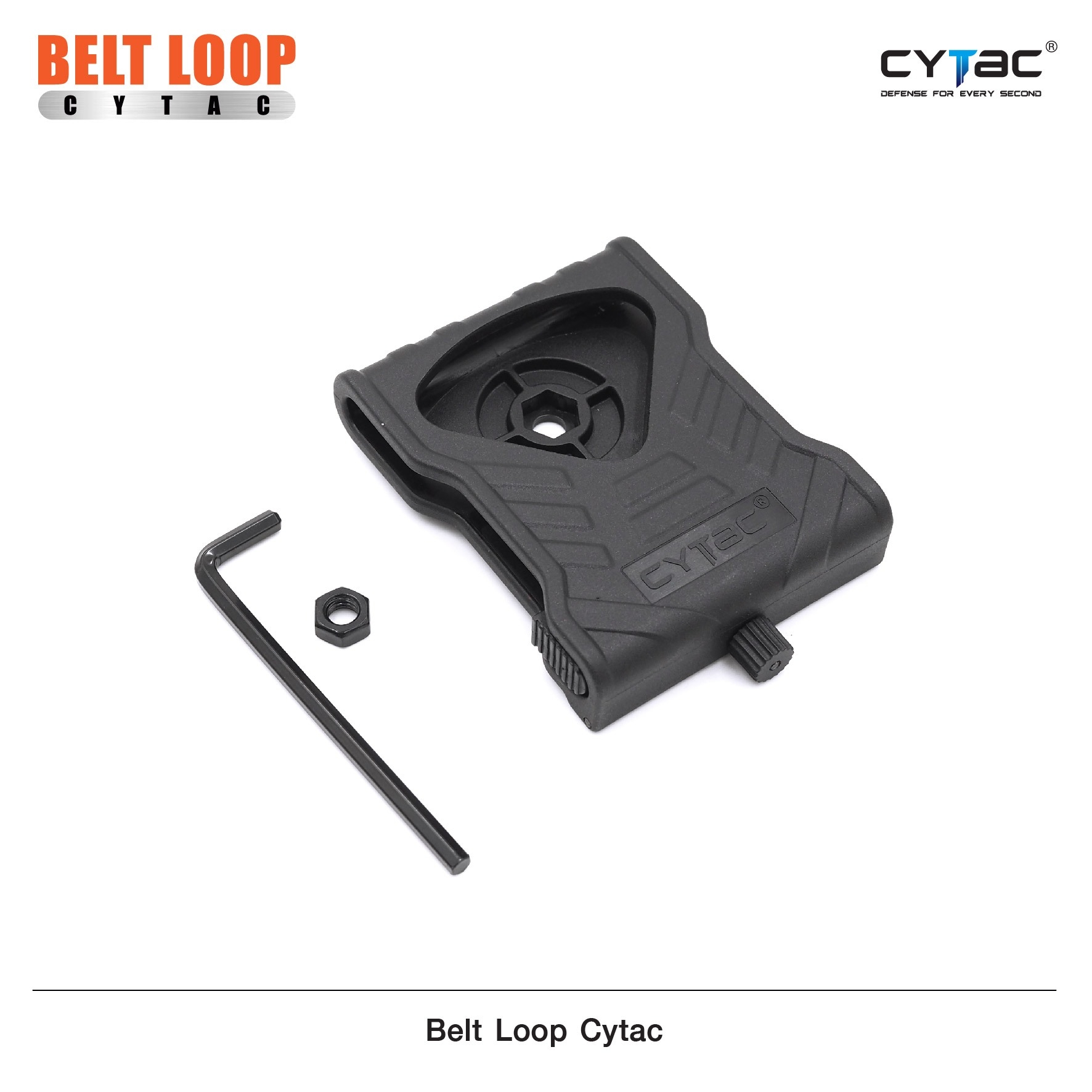 🇹🇭 626 ไทยแลนด์ แทคติคอล Belt Loop Cytac เพลทปลดไวติดกับซองปืน Cytac Belt Loop Thailand Tactical