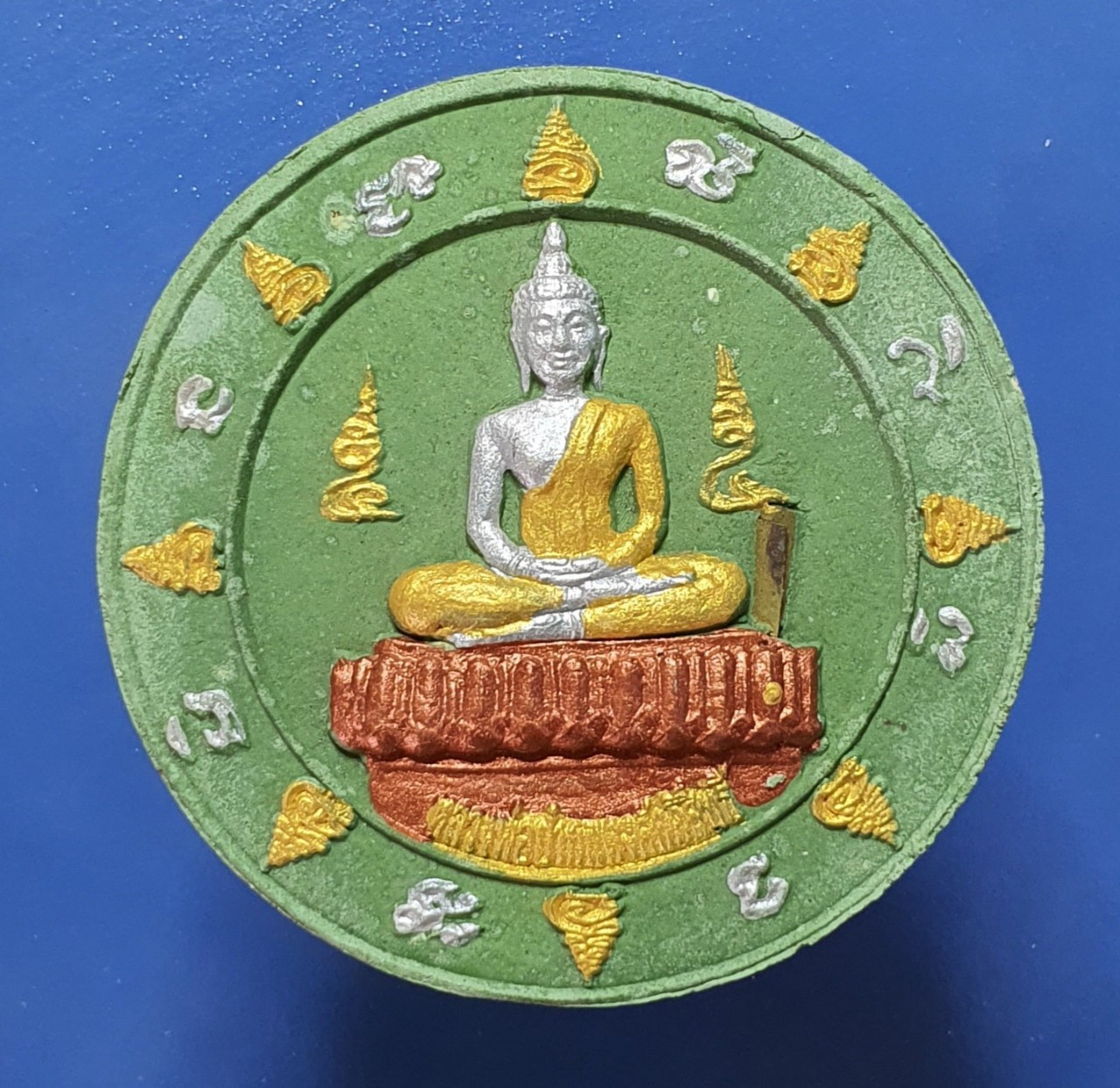 พระหลวงพ่อปากแดงศักดิ์สิทธิ์ จตุคาม รามเทพ 泽镀金 Jatukam-Ramathep