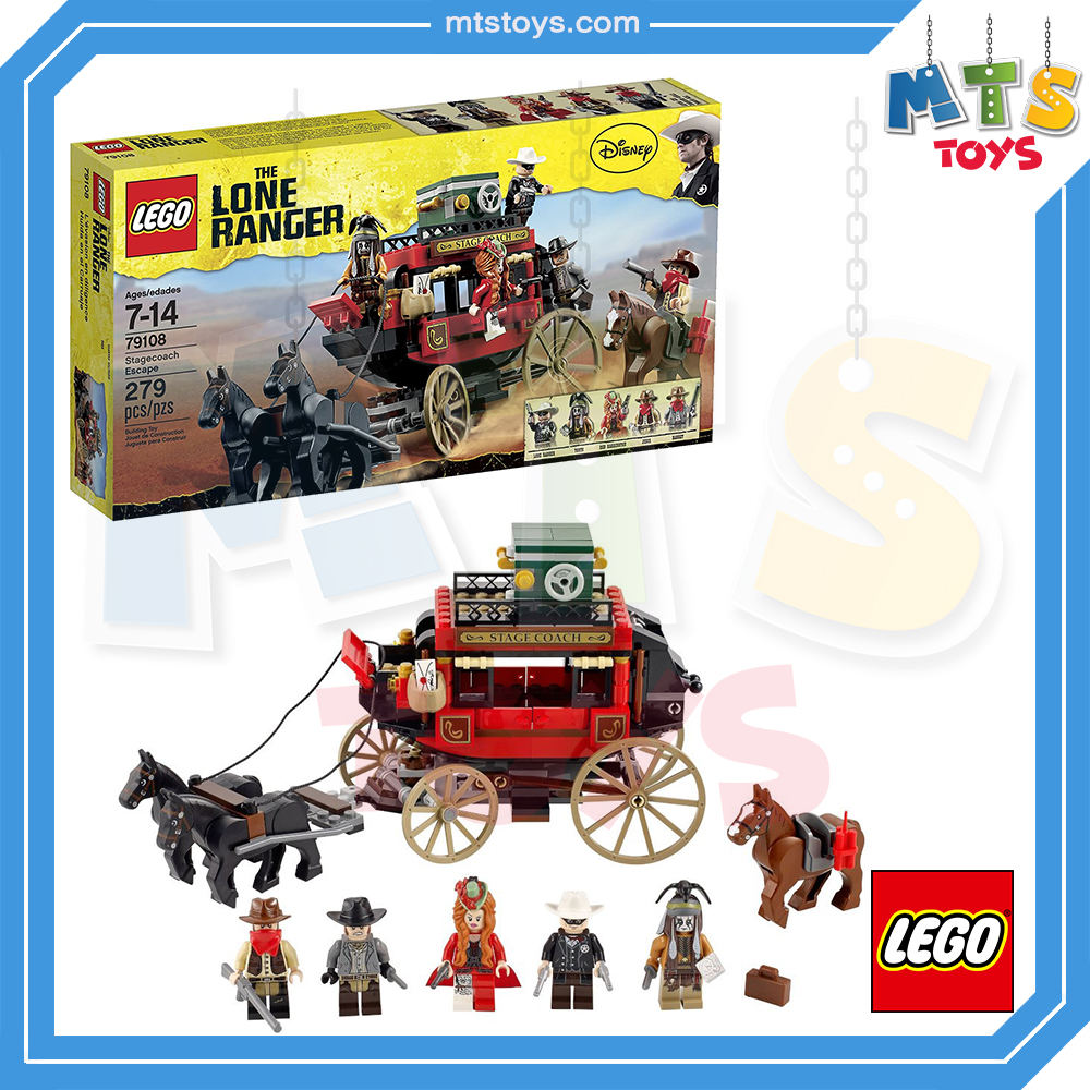 **MTS Toys**เลโก้ Lego The Lone Ranger 79108 : Stagecoach Escape