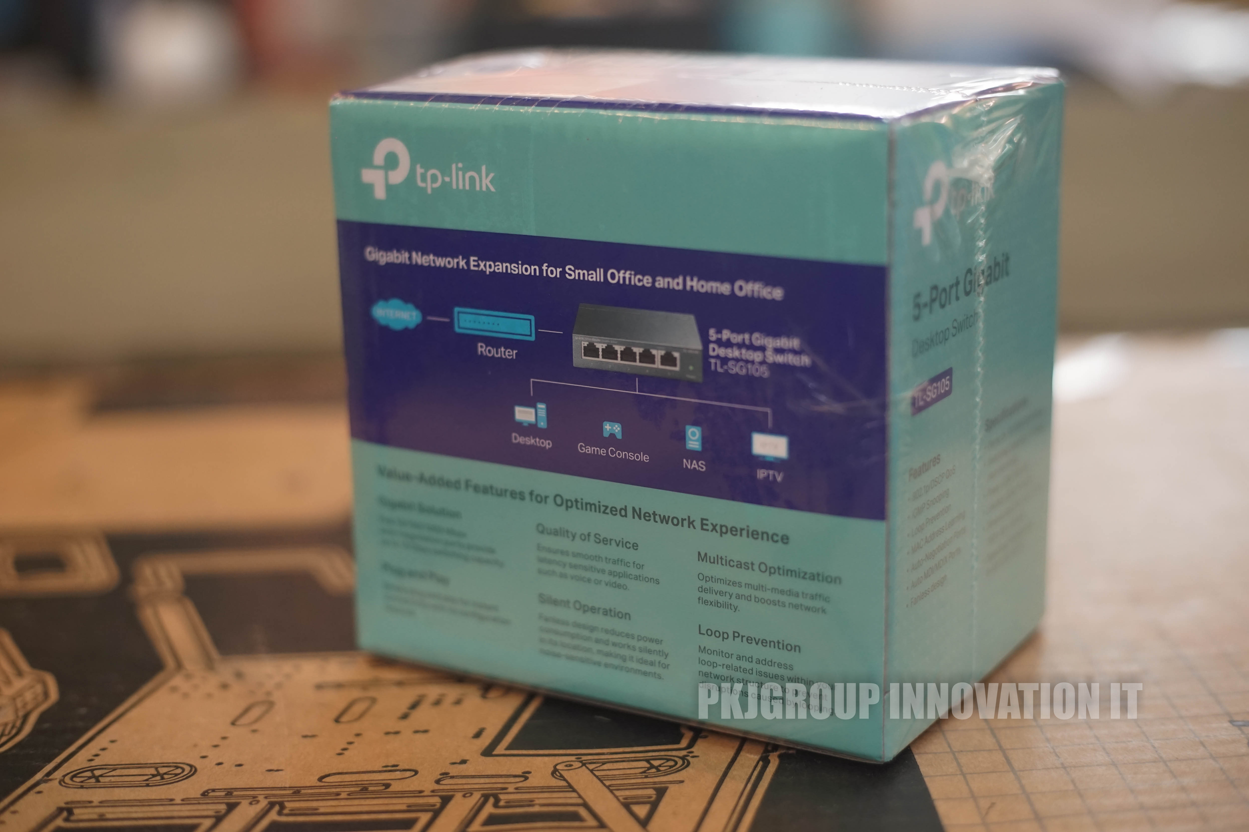 HUB 5 Port ของใหม่ TP-LINK TL-SG105(5") Desktop Hub Switch