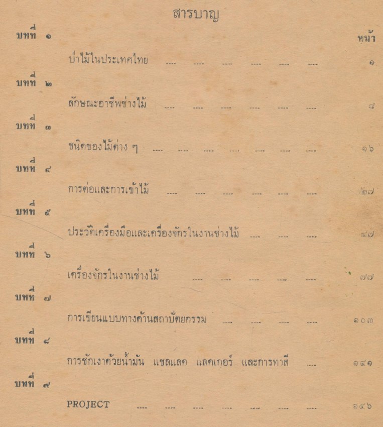 งานไม้-ก่อสร้าง