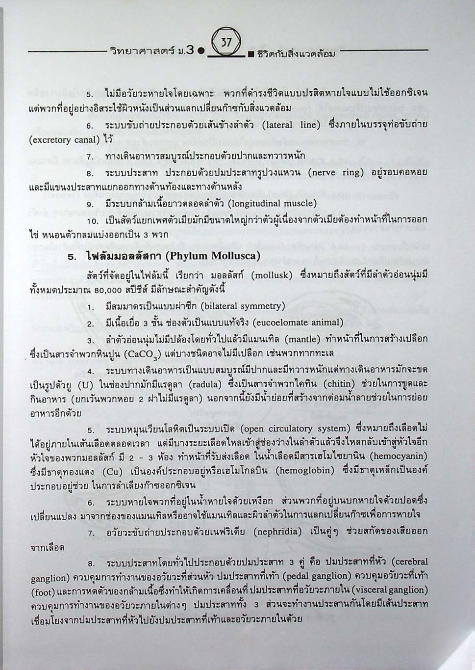 คู่มือเตรียมสอบสาระการเรียนรู้พื้นฐาน วิทยาศาสตร์ ม.3 ชีวิตกับสิ่งแวดล้อม สิ่งมีชีวิตกับกระบวนการดำรงชีวิต