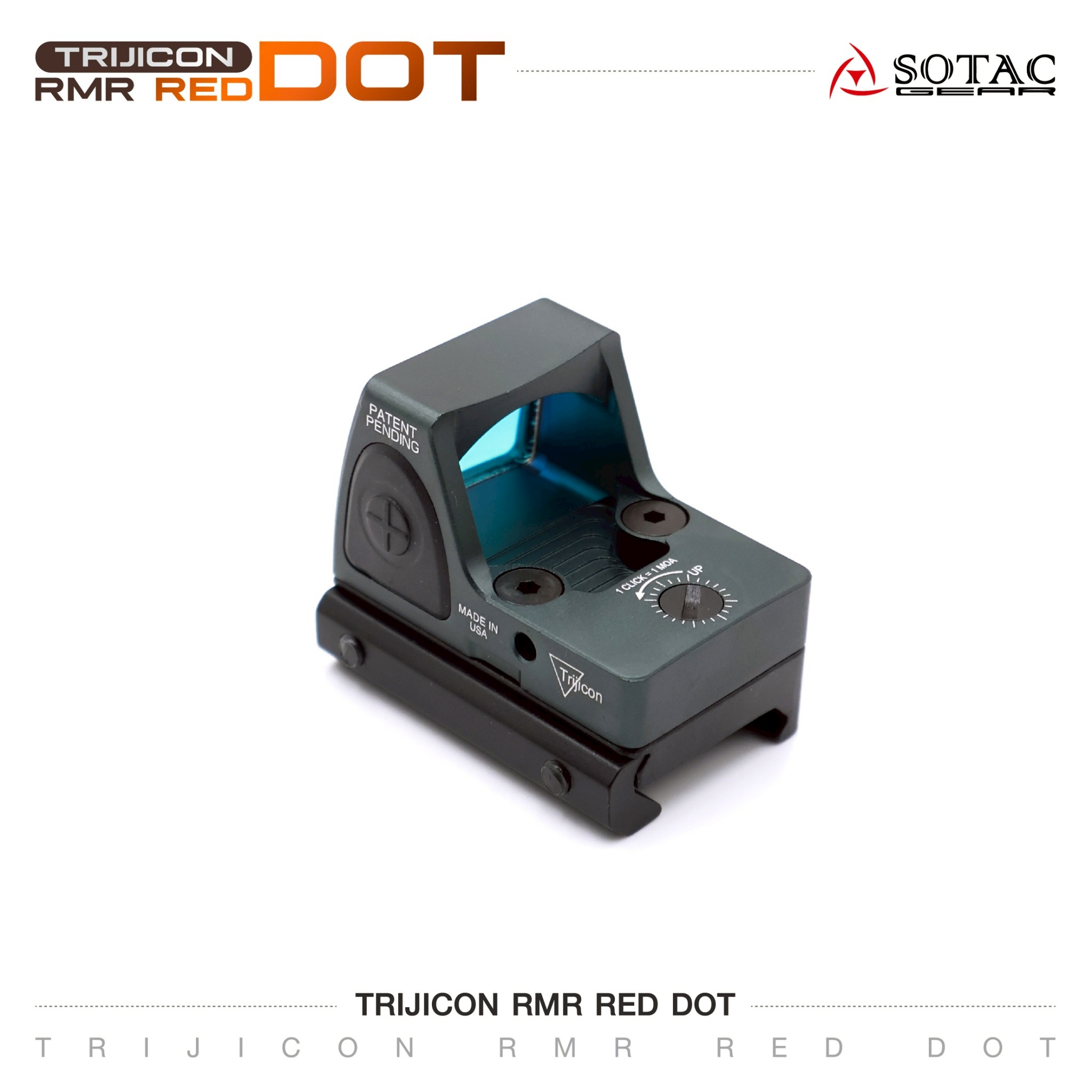 🇹🇭 1330 ไทยแลนด์ แทคติคอล Trijicon RMR Red Dot(SOTAC )
