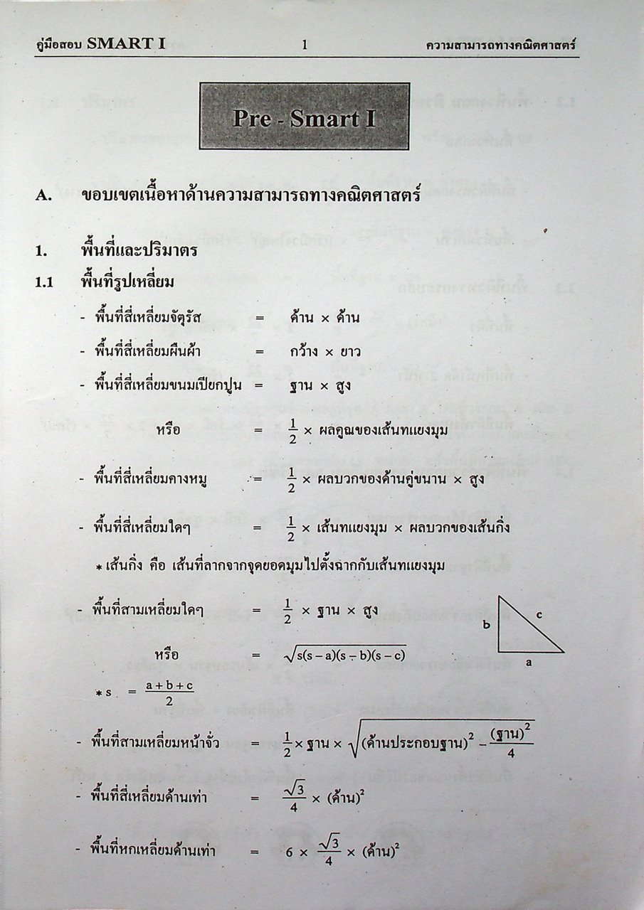 คู่มือเตรียมสอบ SMART 1 เข้ามหาวิทยาลัยธรรมศาสตร์