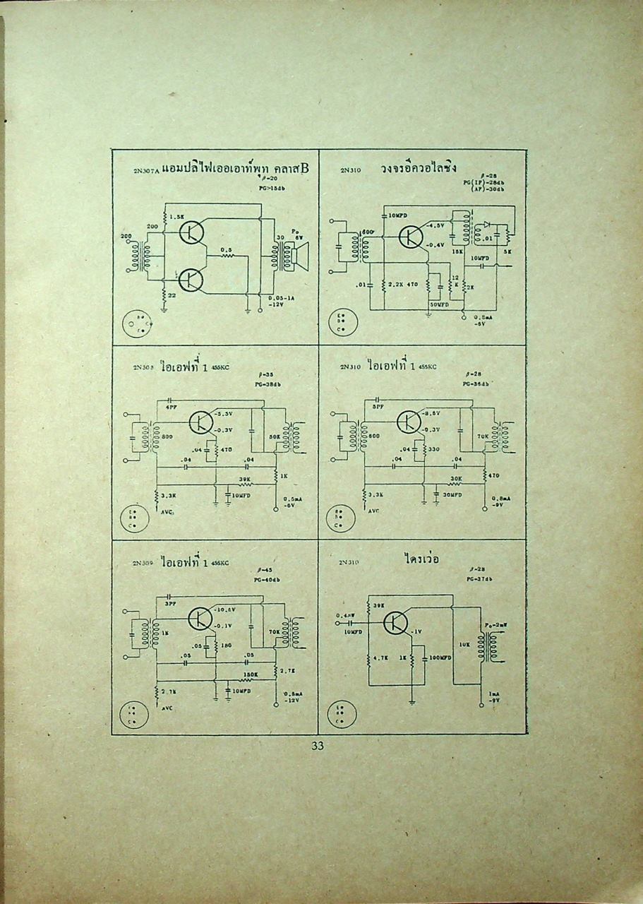 คู่มือทรานซิสเตอร์ และ เบอร์เทียบ อเมริกา-ญี่ปุ่น