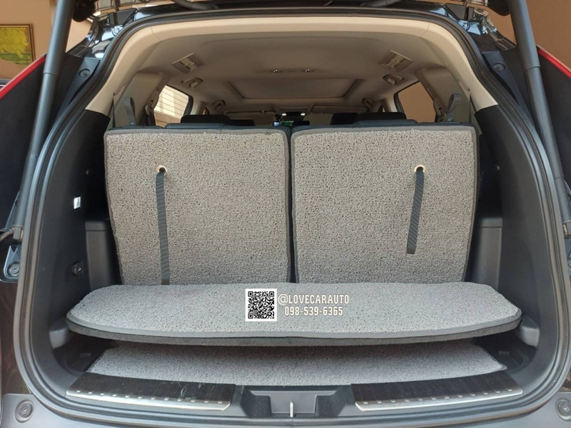 พรมปูพื้นรถยนต์ Honda Cr v G6 พรมดักฝุ่นสีเทา