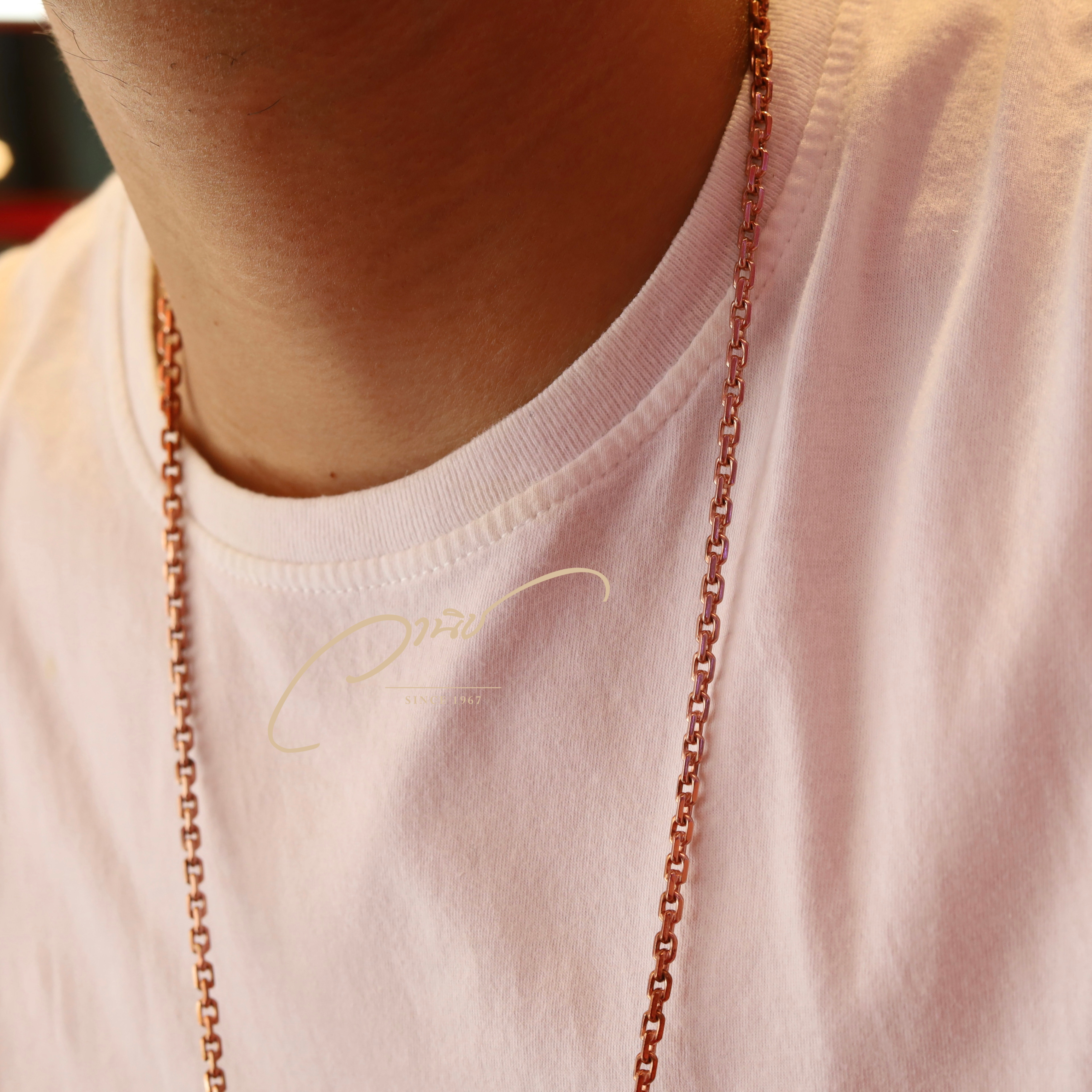 สร้อยคอนาก 2 บาท ลายคตกิต ไม่มีค่ากำเหน็จ