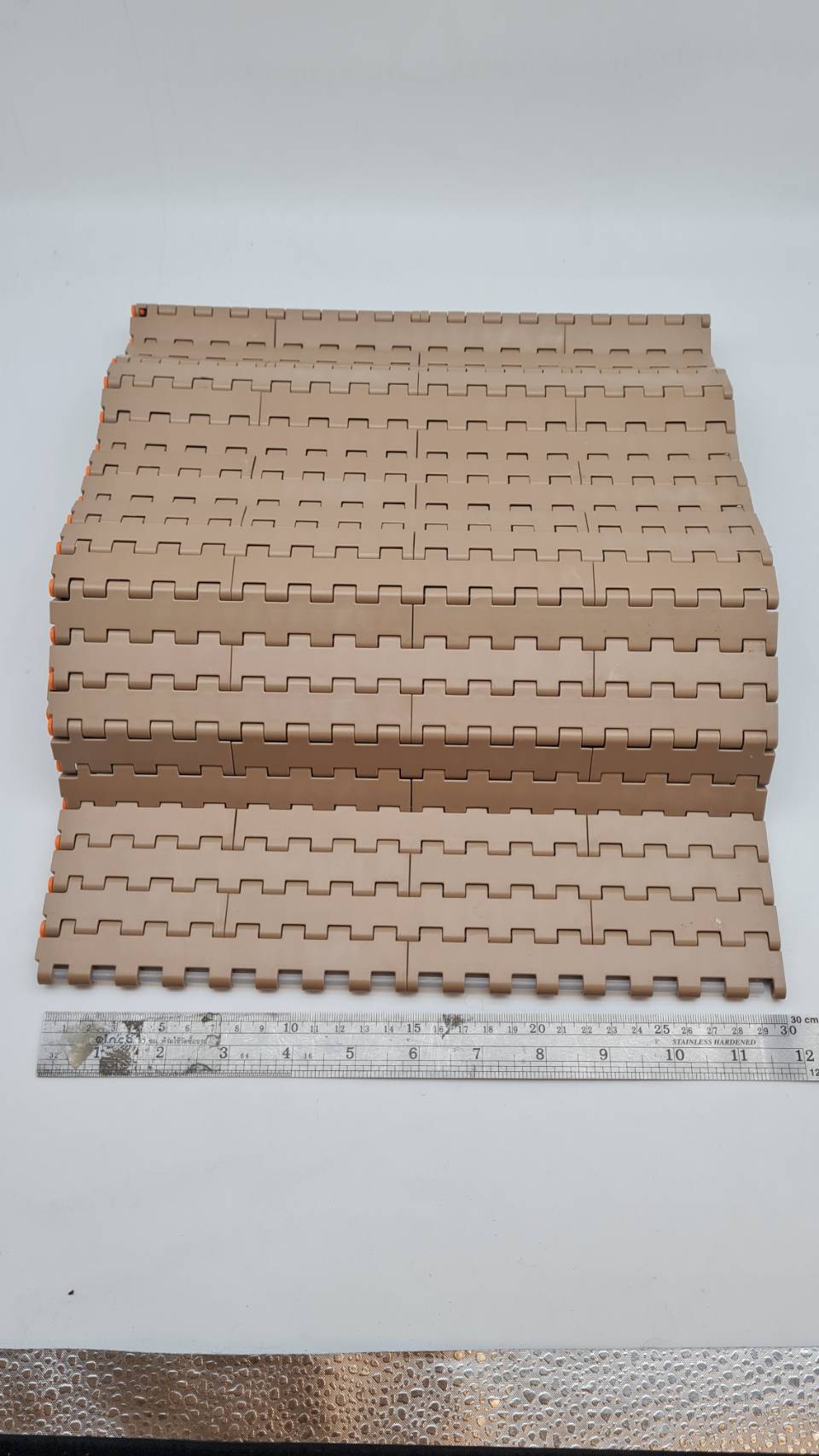 Flat modular belt สายพานลำเลียบแบบโมดูลาร์ผิวเรียบ ขนาด ต่างๆตามการใช้งาน Har 5935