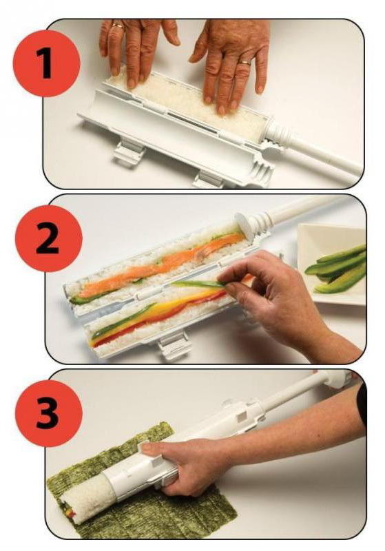 เครื่องทำซูชิ Sushi Roll Bazooka