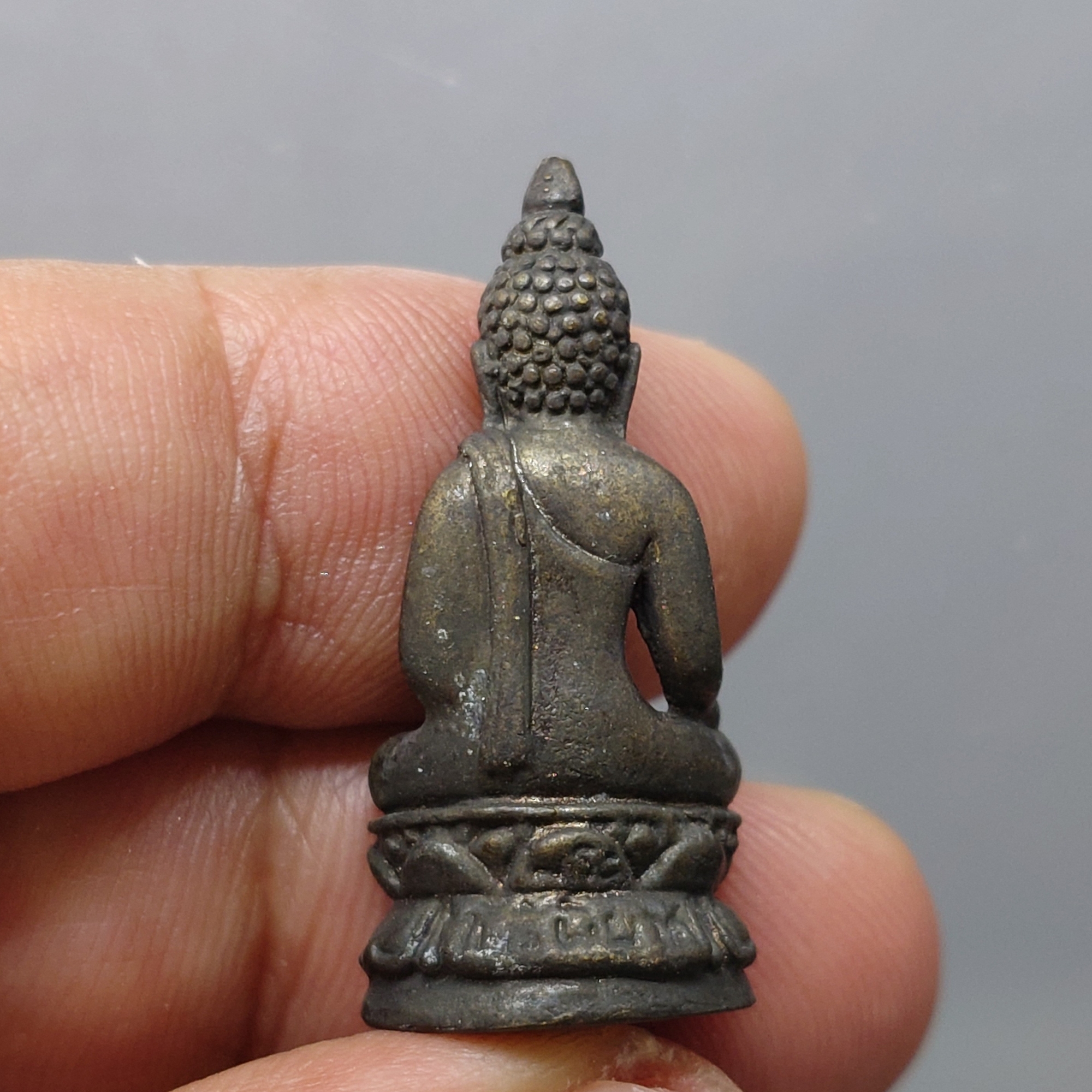 พระไพรีพินาศ ครบรอบ ๖๐ ปี อากาศโยธิน เนื้อทองแดงรมดำ กองทัพอากาศ จัดสร้าง พุทธาภิเษก ณ วัดบวรนิเวศวิหาร ปี2551 พร้อมตลับเดิม