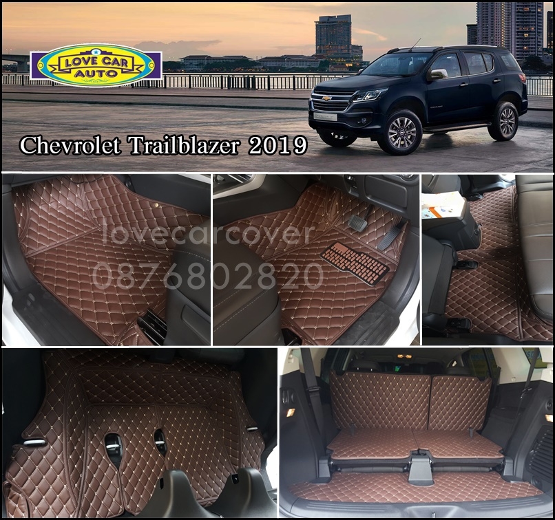 พรมปูพื้นรถยนต์6d All-new Chevrolet Trailblazer 2020