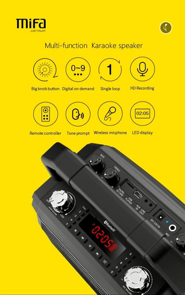 Mifa M520 ลำโพงภาคสนามเสียงดัง ราคาโดน