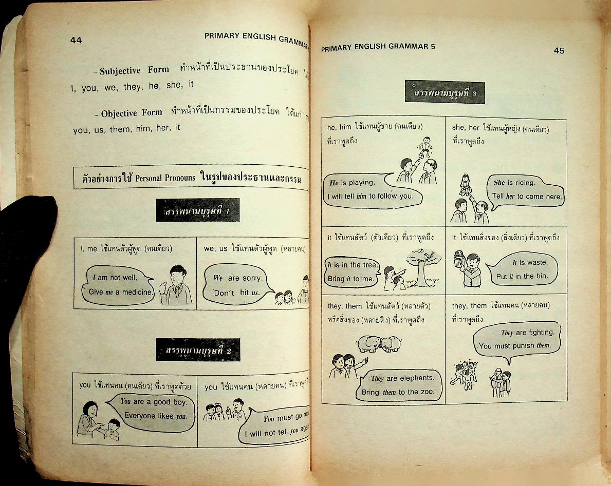 PRIMARY ENGLISH GRAMMAR PRATOM 5