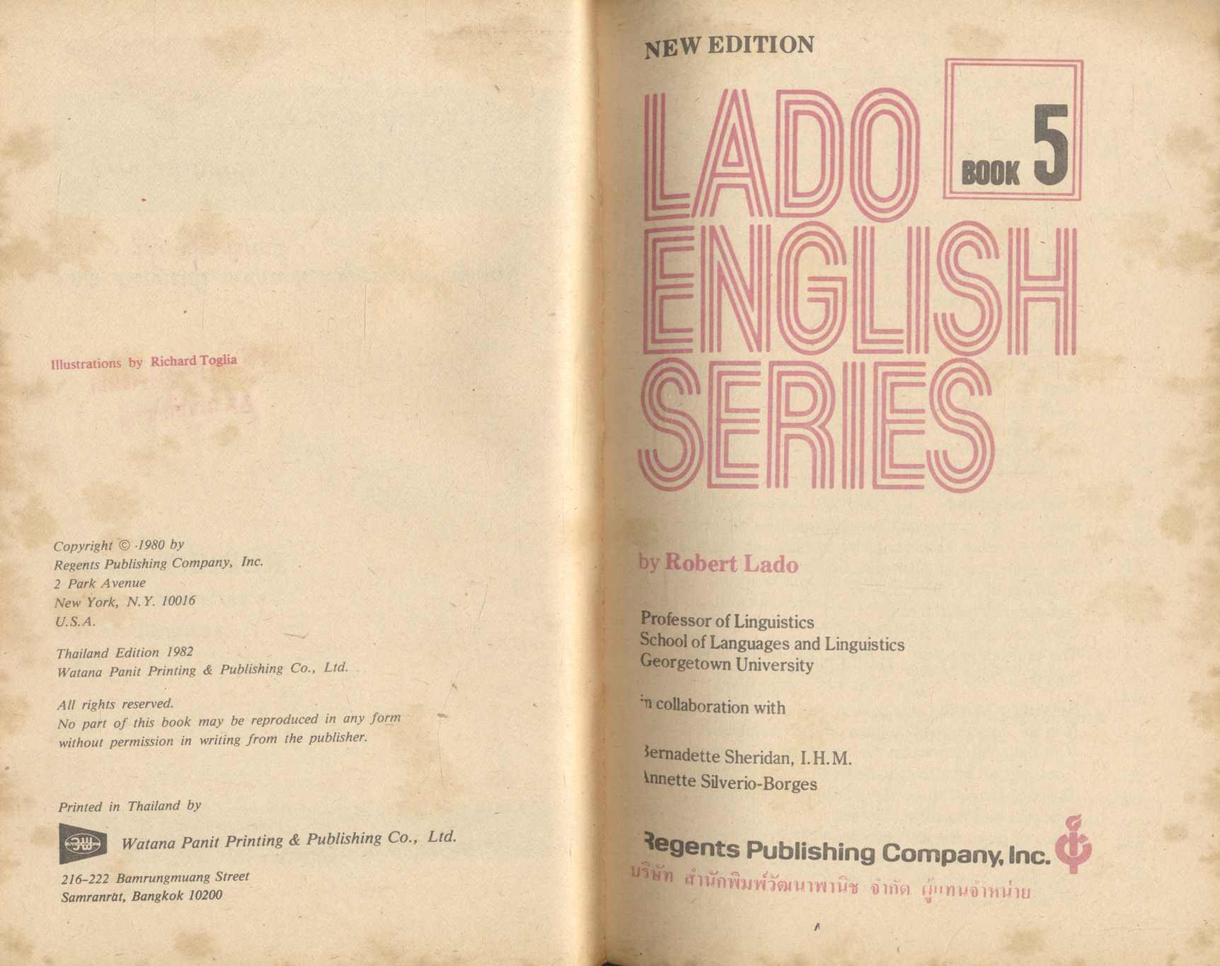 หนังสือเรียนภาษาอังกฤษ LADO ENGLISH SERIES ชั้นมัธยมศึกษาปีที่ 1 - 6 (ม.1-ม.6) ครบชุด