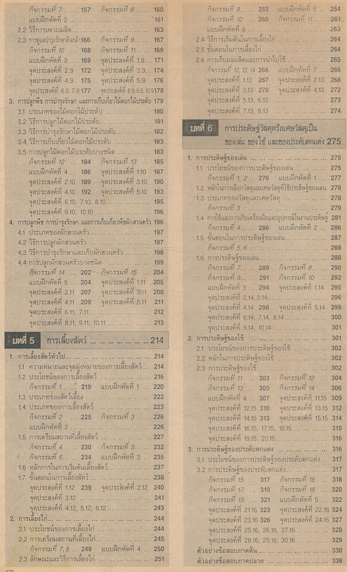 คู่มือครู-เฉลย หนังสือเรียนกลุ่มการงานและพื้นฐานอาชีพ กพอ. ป.3 ชั้นประถมศึกษาปีที่ 3