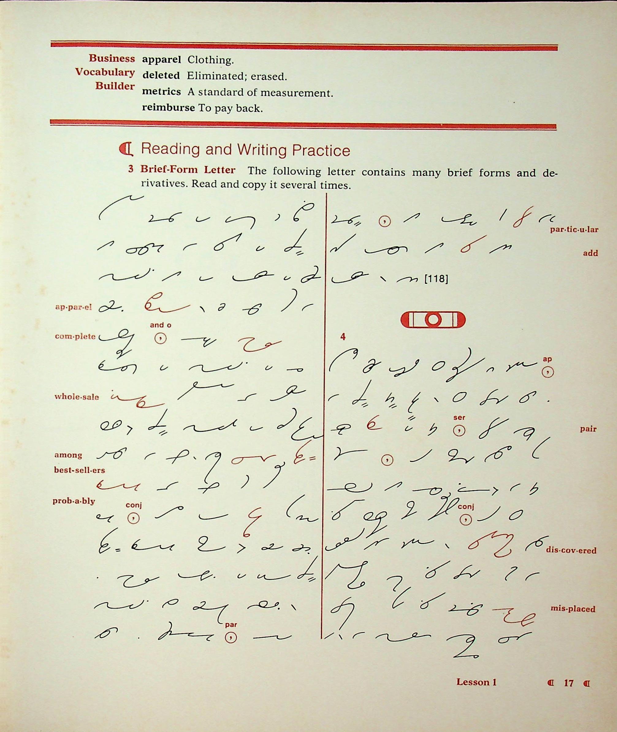 GREGG SHORTHAND FOR COLLEGES VOLUME TWO