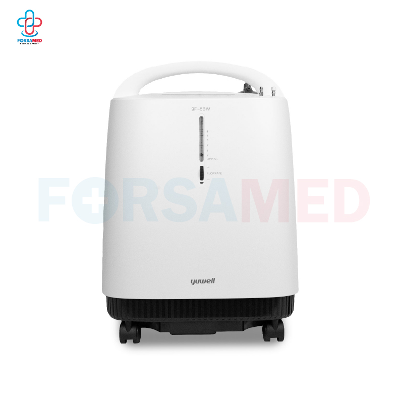 เครื่องผลิตออกซิเจน 5 ลิตร Yuwell รุ่น 9F-5BW รุ่นใหม่ เสียงเงียบ (รับประกัน 3 ปี ฟรีเครื่องสำรองระหว่างซ่อม)