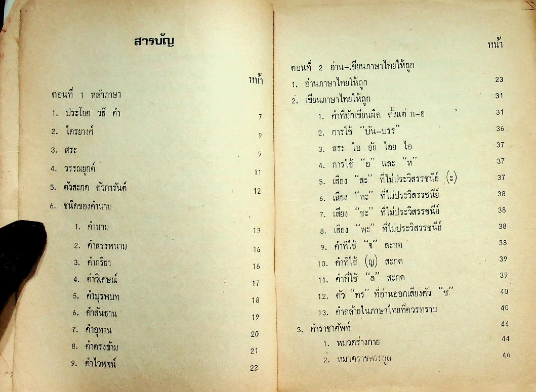 ภาษาไทยของเรา อ่าน-เขียน ภาษาไทยให้ถูก ราชาศัพท์ ทำเนียบอักษรย่อ