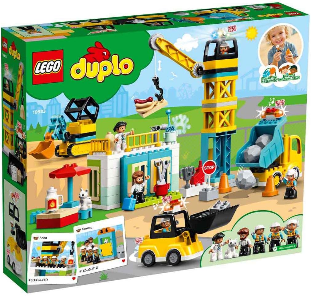 **MTS Toys**เลโก้ Lego Duplo 10933 : Tower Crane & Construction
