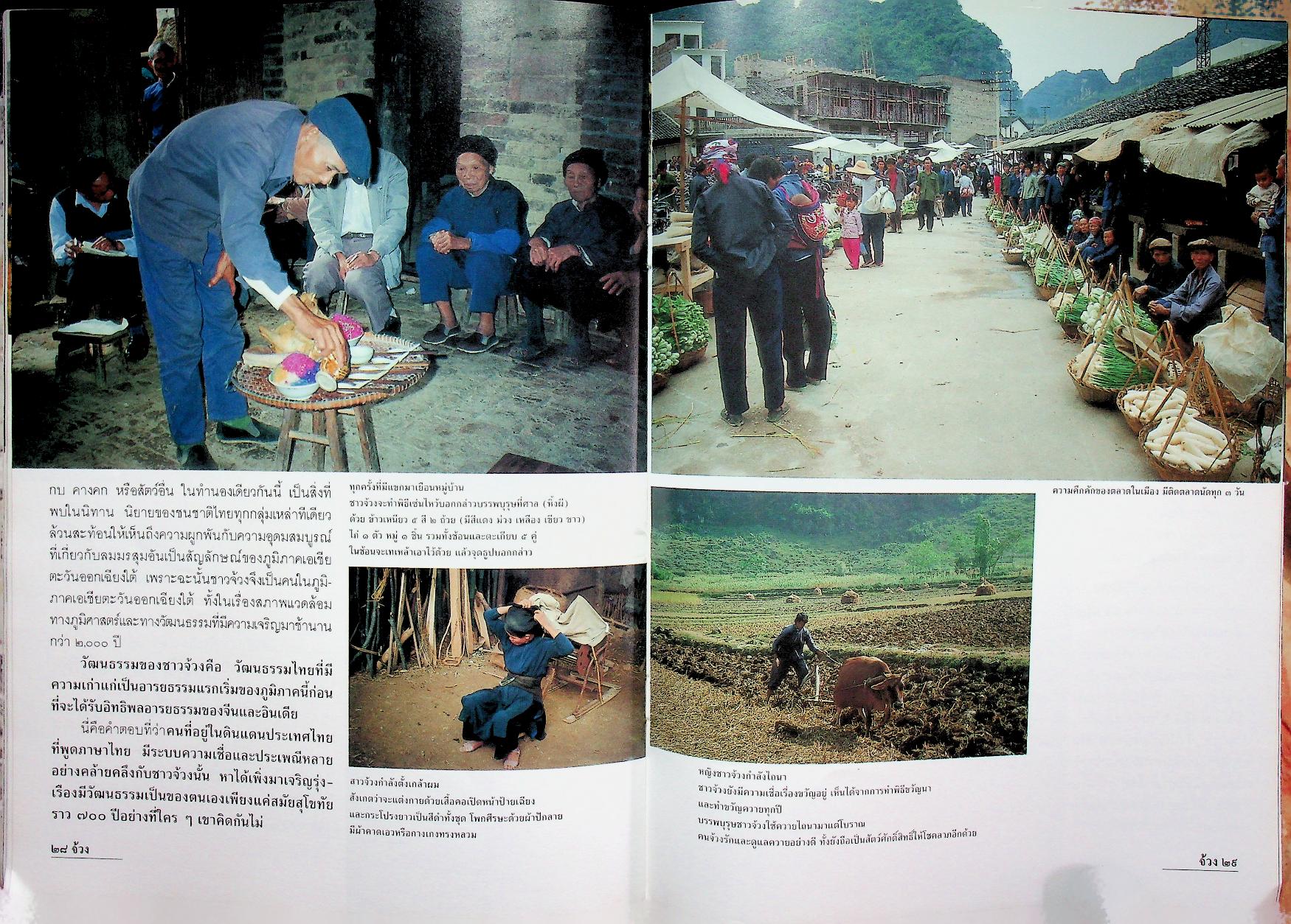 จ้วง : พี่น้องเผ่าไทยเก่าแก่ที่สุด