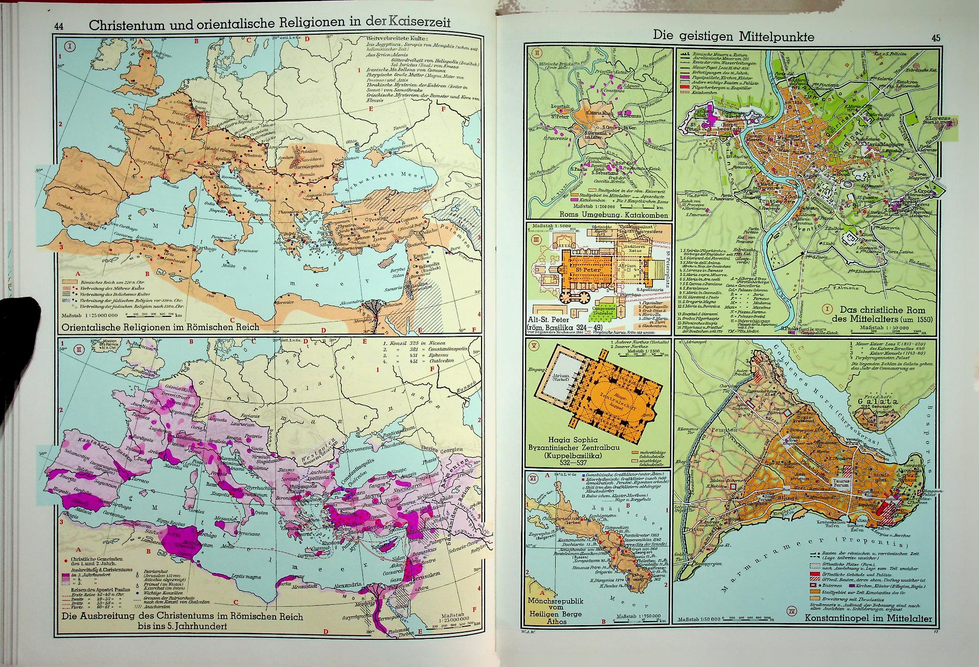 Großer Atlas zur Weltgeschichte (ฉบับภาษาเยอรมัน)