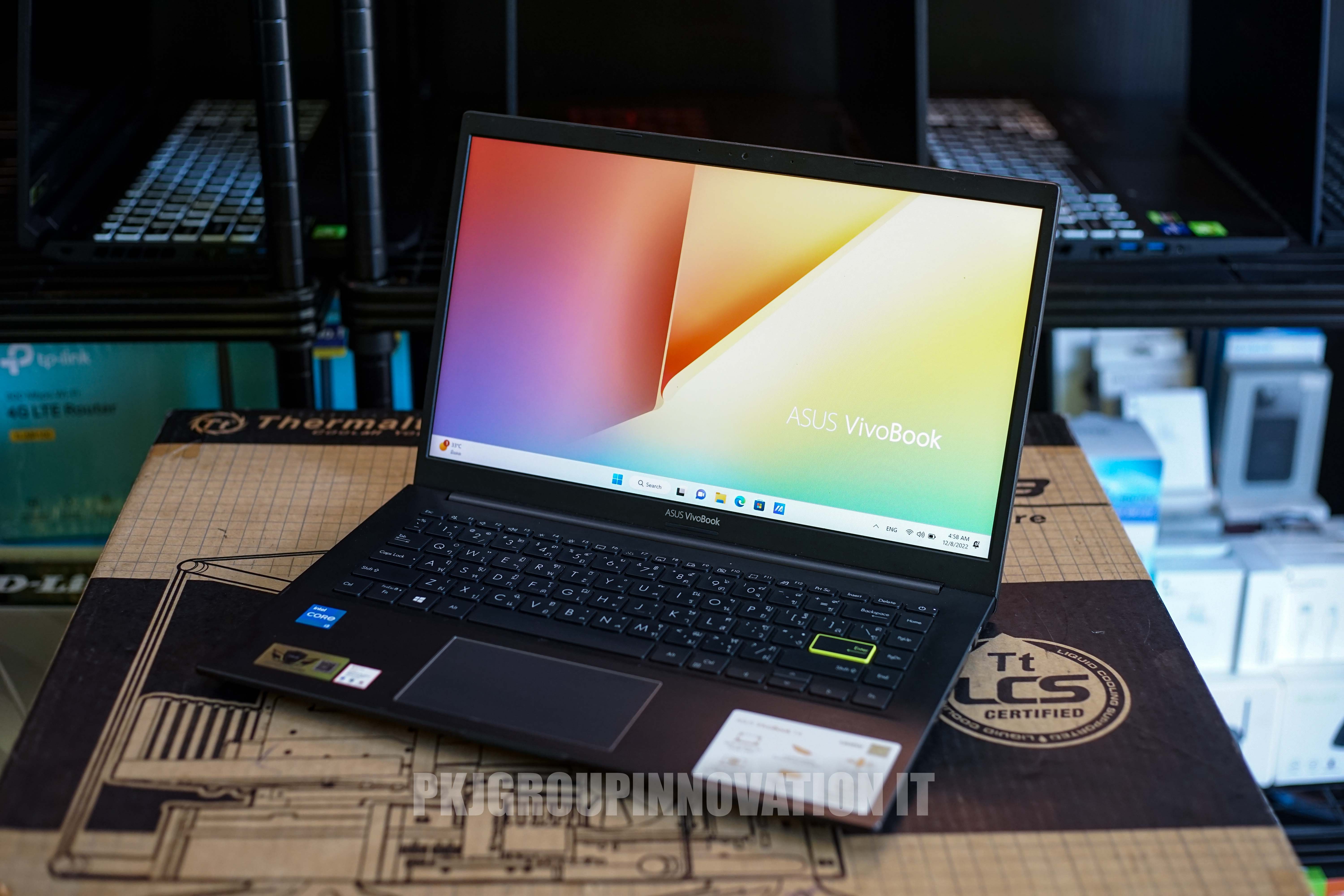 โน๊ตบุ๊ค มือสอง ASUS VIVOBOOK 14 S413EA-EB301TS I3-1115G4 RAM 8 GB SSD 512 GB 14" FHD