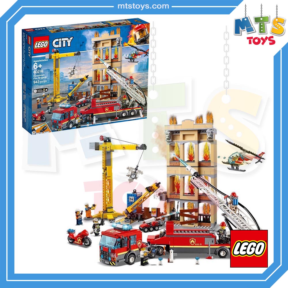 **MTS Toys**เลโก้ Lego 60216 City : Downtown Fire Brigade