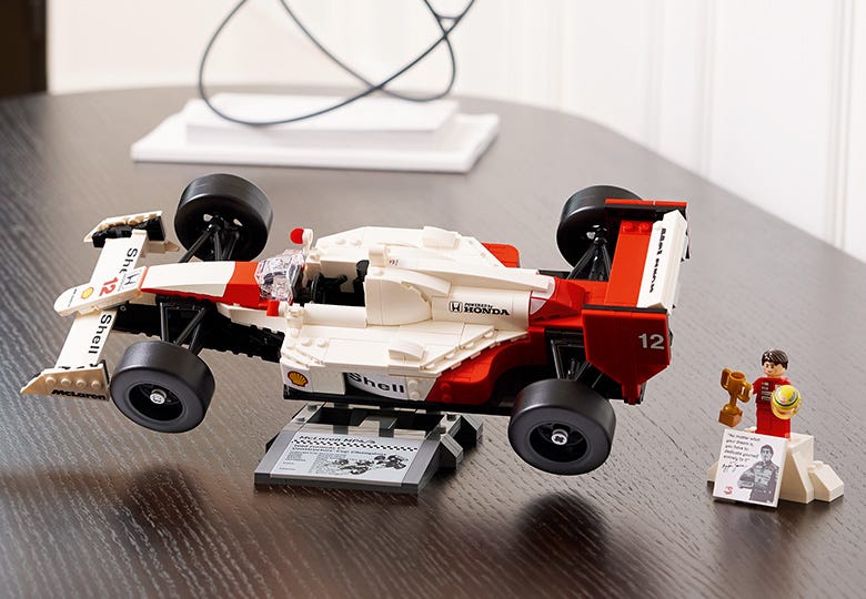 **MTS Toys**เลโก้ Lego 10330 Icons : McLaren MP4/4 & Ayrton Senna