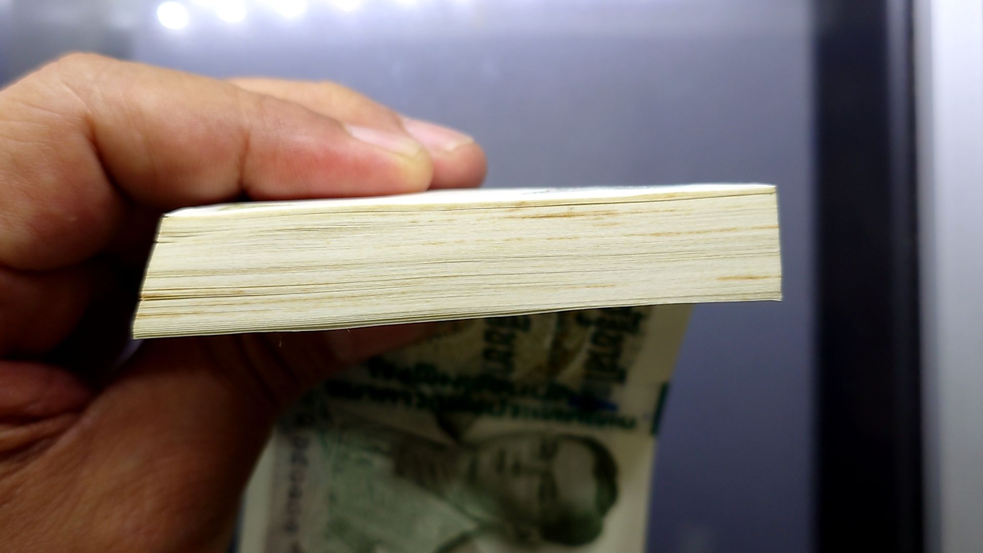 ธนบัตรยกแหนบ 100 ใบ เรียงเลข ธนบัตร 20 บาท แบบ 11 สมัยรัชกาลที่9 ปี2514 ไม่ผ่านใช้